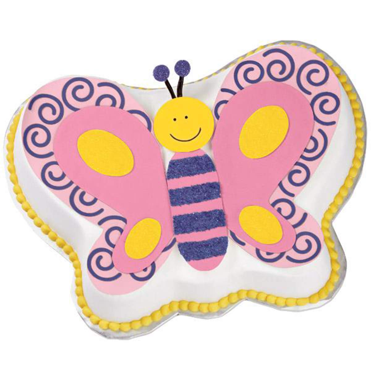 Tinleja Butterfly Cake Pan, Aluminum 3D Decorating Cake Pan,Cake Baking Pan