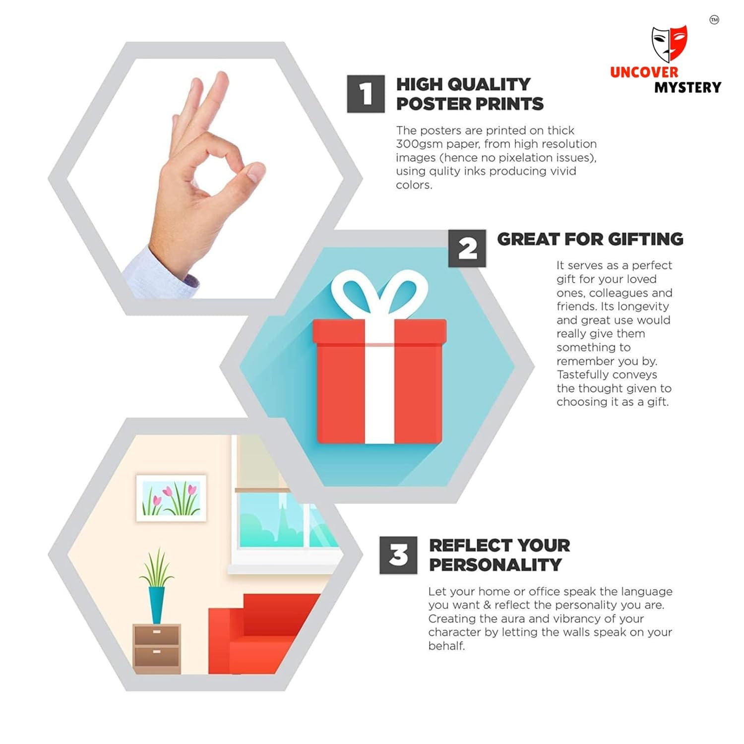 Uncover Mystery Flower & Butterfly Digital Hd Print, Framed Poster Wall Art For Home, Office, Living Room Wall Decoration, (Size