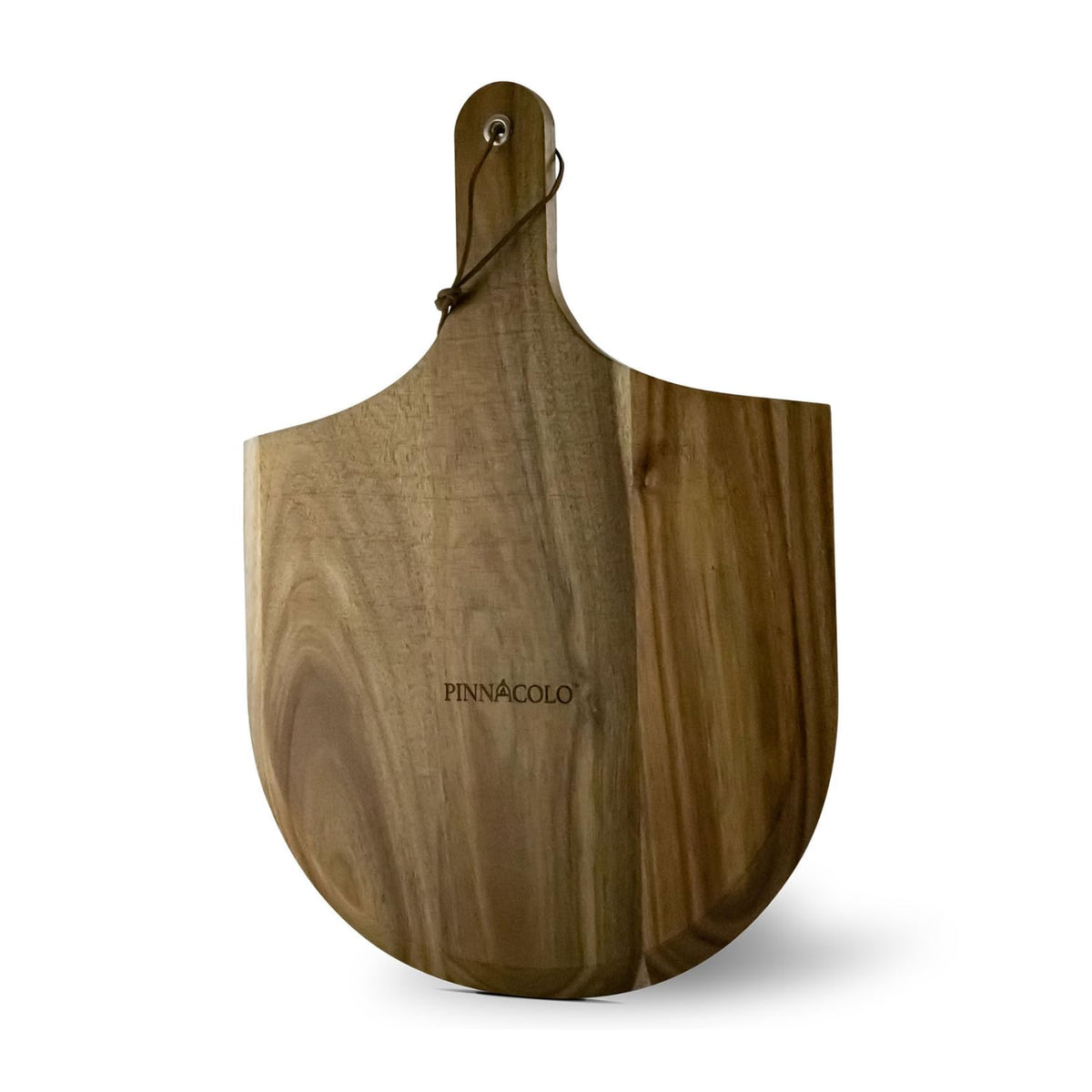 Pinnacolo 14 Inch Acacia Wooden Pizza Peel - Lightweight And Sturdy, Perfect For Homemade Pizza, Bread, And Pastries (Natural Wo