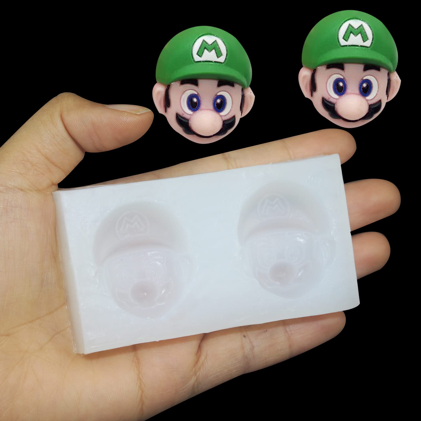 Yedadone Silicone Fondant Mold Set - 3 Pieces, Large, Clear, C03 for Cake Decorating & Chocolate Making
