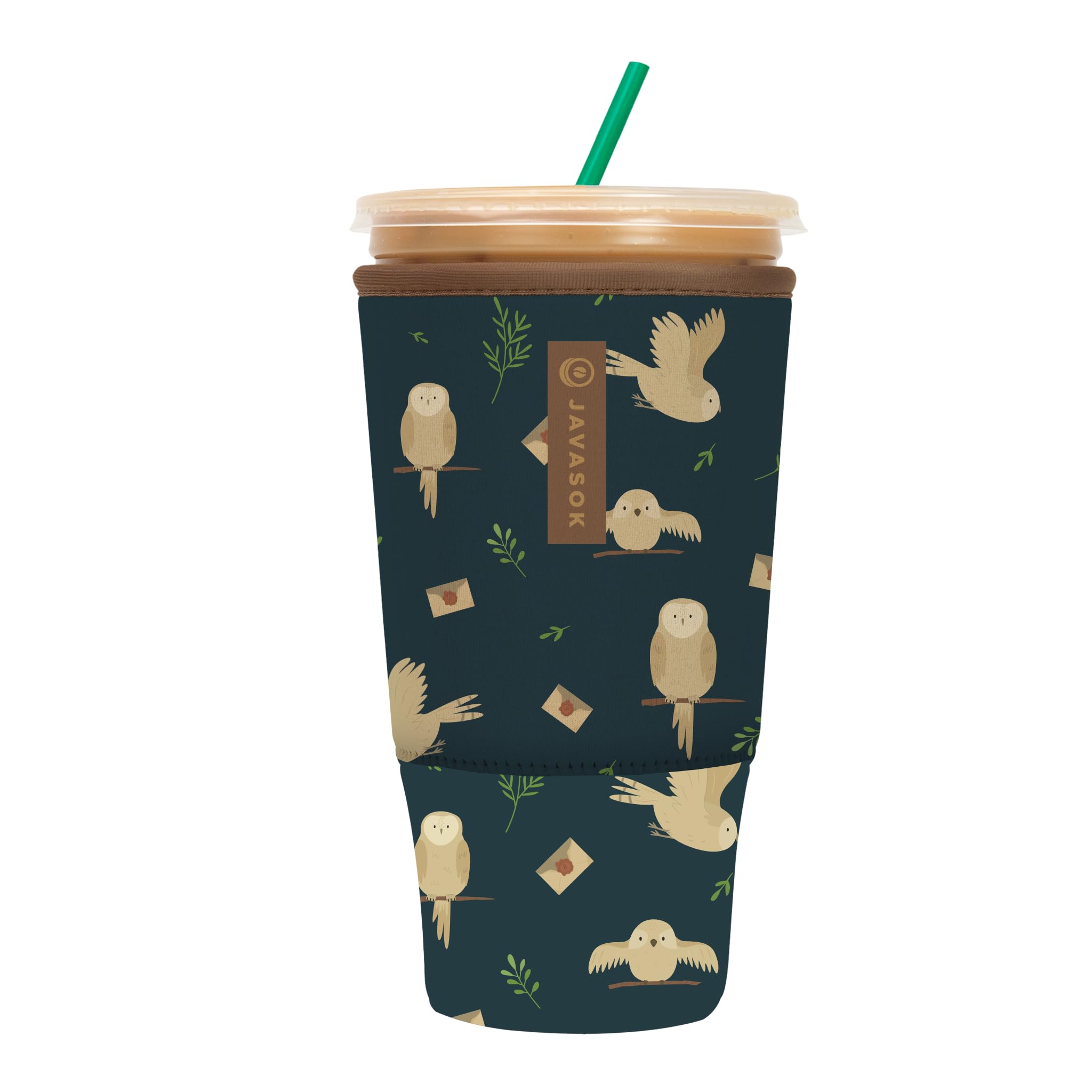 Sok It Java Sok Iced Coffee & Cold Soda Insulated Neoprene Cup Sleeve (Acceptance Letter, XXLarge: 44-48oz)