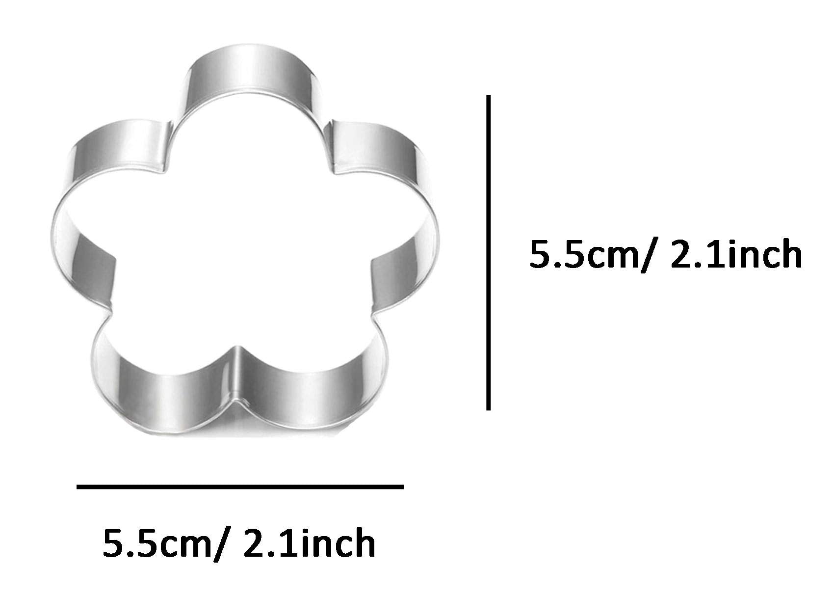 Zdywy Flower Blossom Bloom Shaped Cookie Cutter