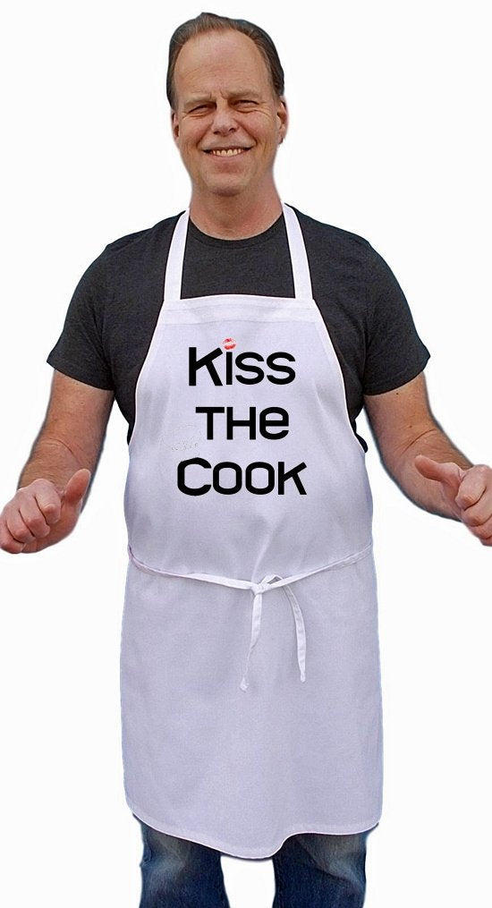 Kiss The Cook Cute Apron For Your Kitchen
