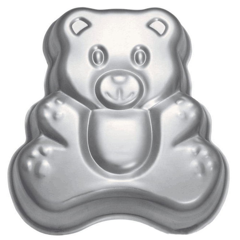Cartoon Bear Cake Pan, Kids 3D Birthday Cake Pan, Aluminum Alloy Cake Molds Nonstick Baking Tools
