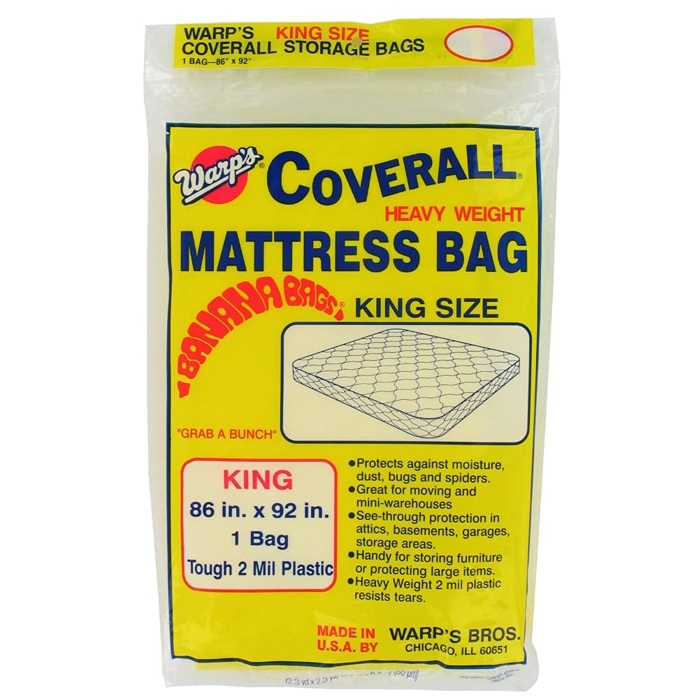BAG MATTRESS 86X92''KING (Pack of 1)