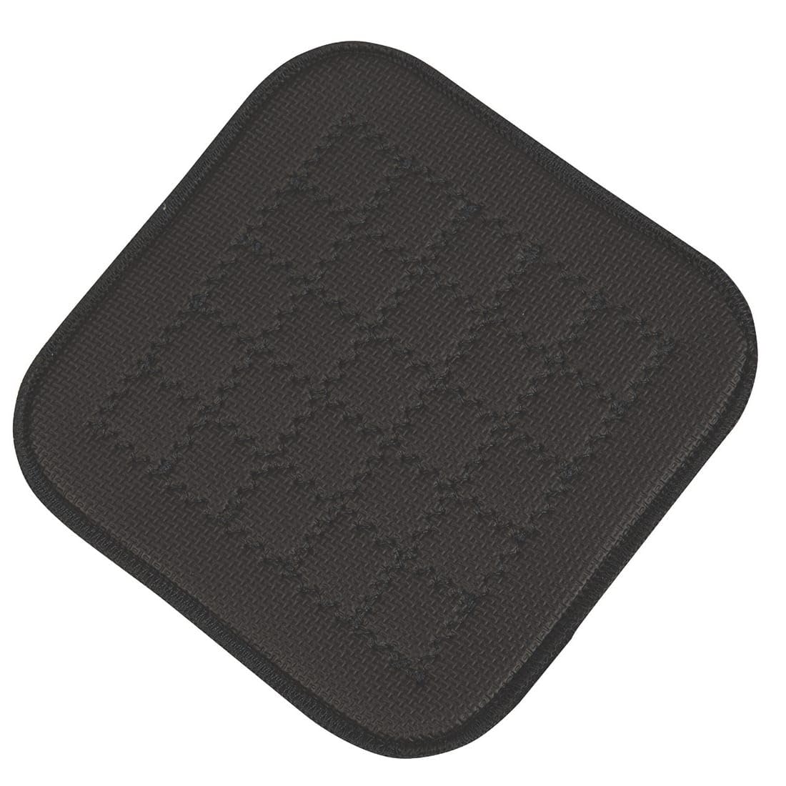 Carlisle FoodService Products Ultigrip Neoprene Commercial Hot Pad Pan Holder, 7 X 7, Black