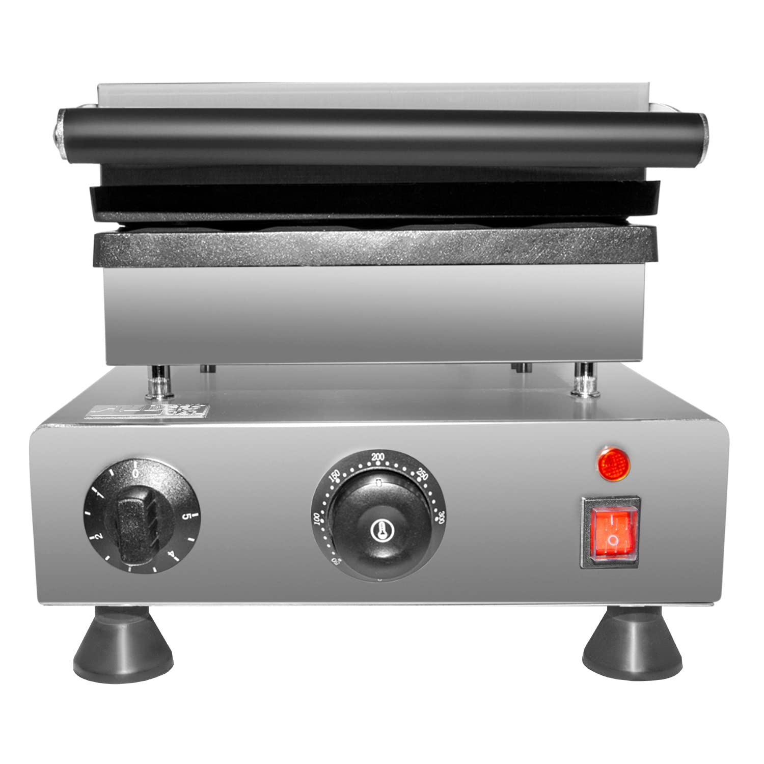 Aldkitchen Mini Dutch Pancake Maker | Poffertjes Making Machine | Stainless Steel (16 Pcs)