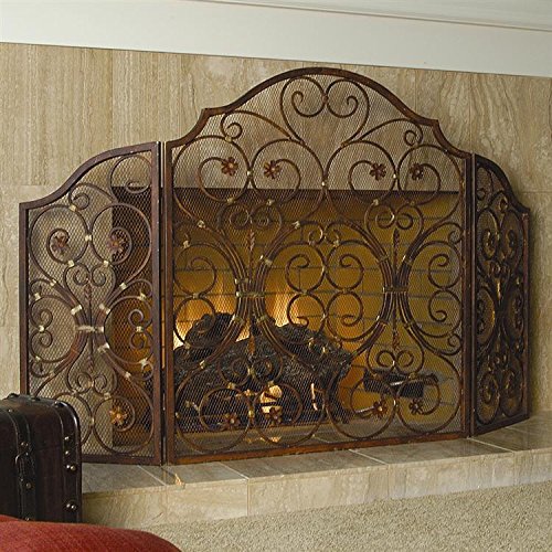 Spi Home Tuscan Provincial Classic Fireplace Screen