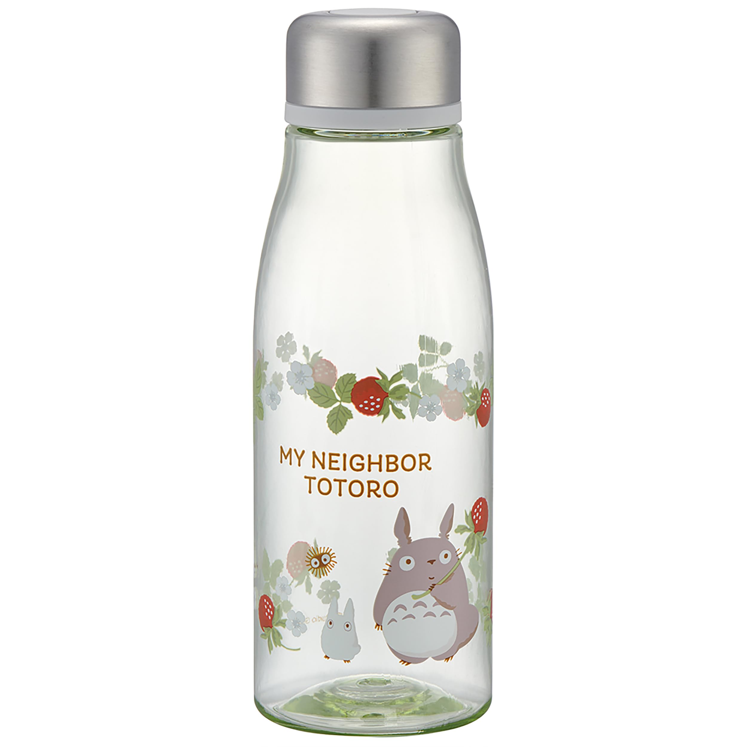 My Neighbor Totoro Direct Drinking Plastic Water Bottle with infuser 16.91oz Rasberry