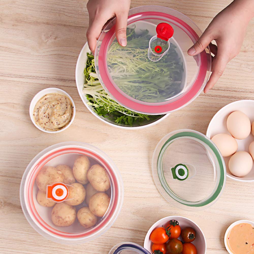 Dowan Ceramic Bowl Set With Lids, Serving Bowls With Lids, Food Storage Container, Porcelain Prep Bowl, Small Mixing Bowls For K