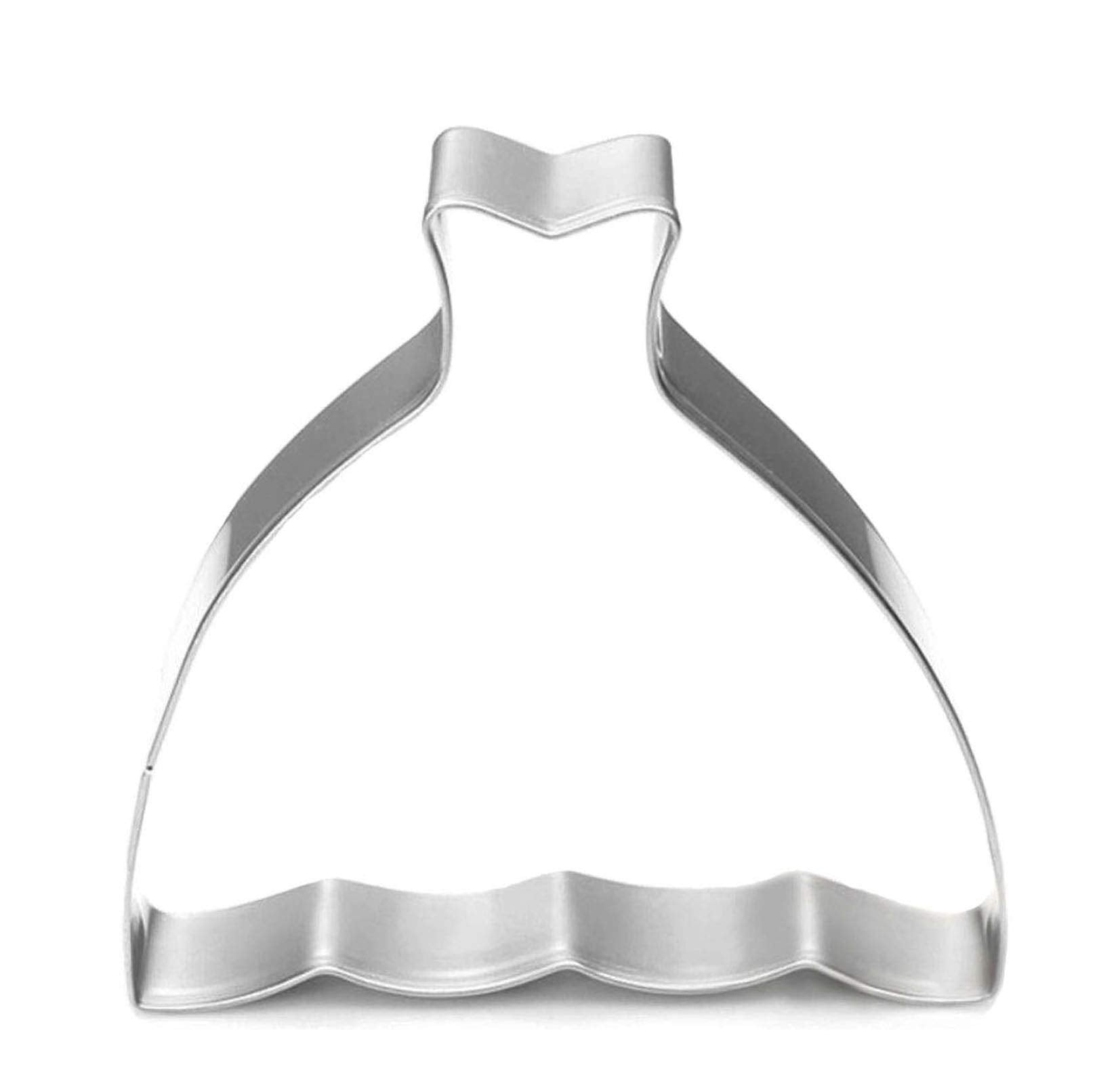 Wjsyshop Princess Dress Cookie Cutter