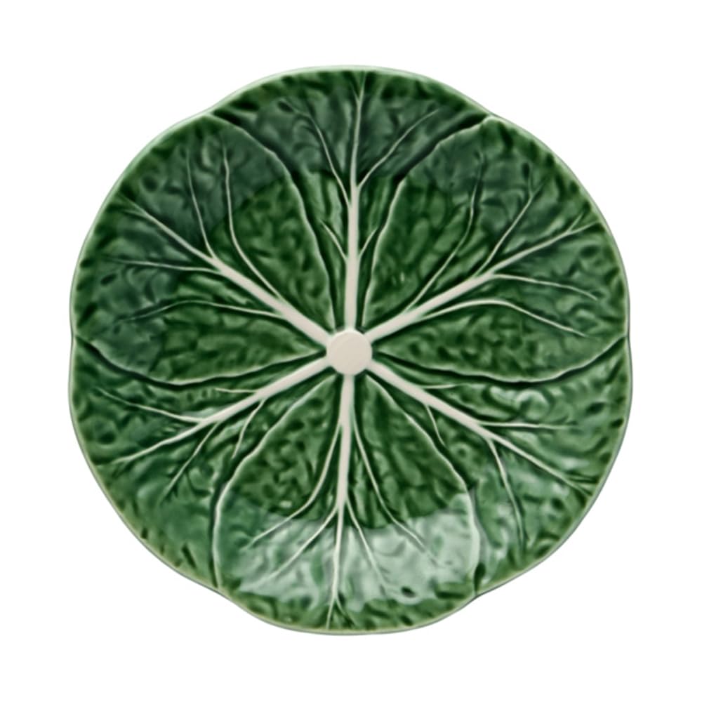 Dessert Plate Green-Cabbage, Set Of 4
