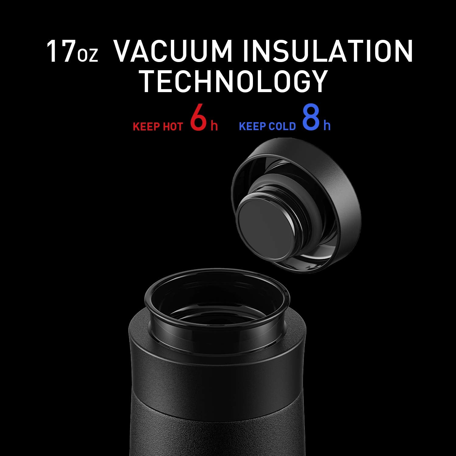 Leidfor Tea Thermos With Infuser For Loose Leaf Tea - Vacuum Insulated Tea Infuser Tumbler - Tea Bottle With Leak Proof Screw Li