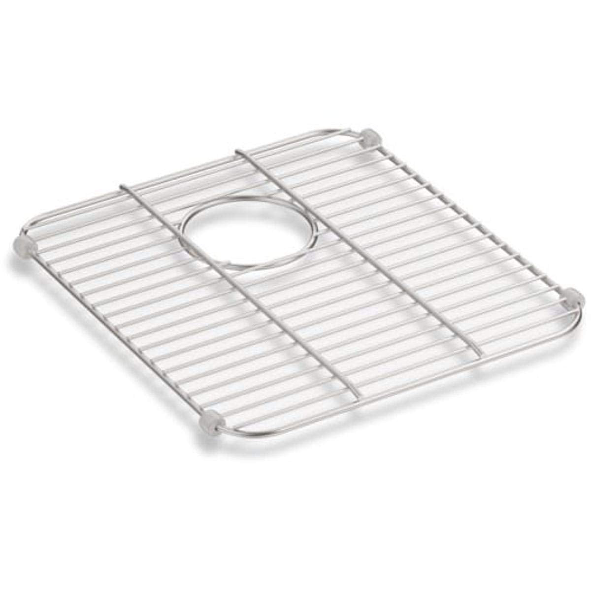 Kohler K8339-St Stainless Steel Rack, 14-1/4'' X 12-13/16'' For Iron/Tones Smart Divide Kitchen Sink