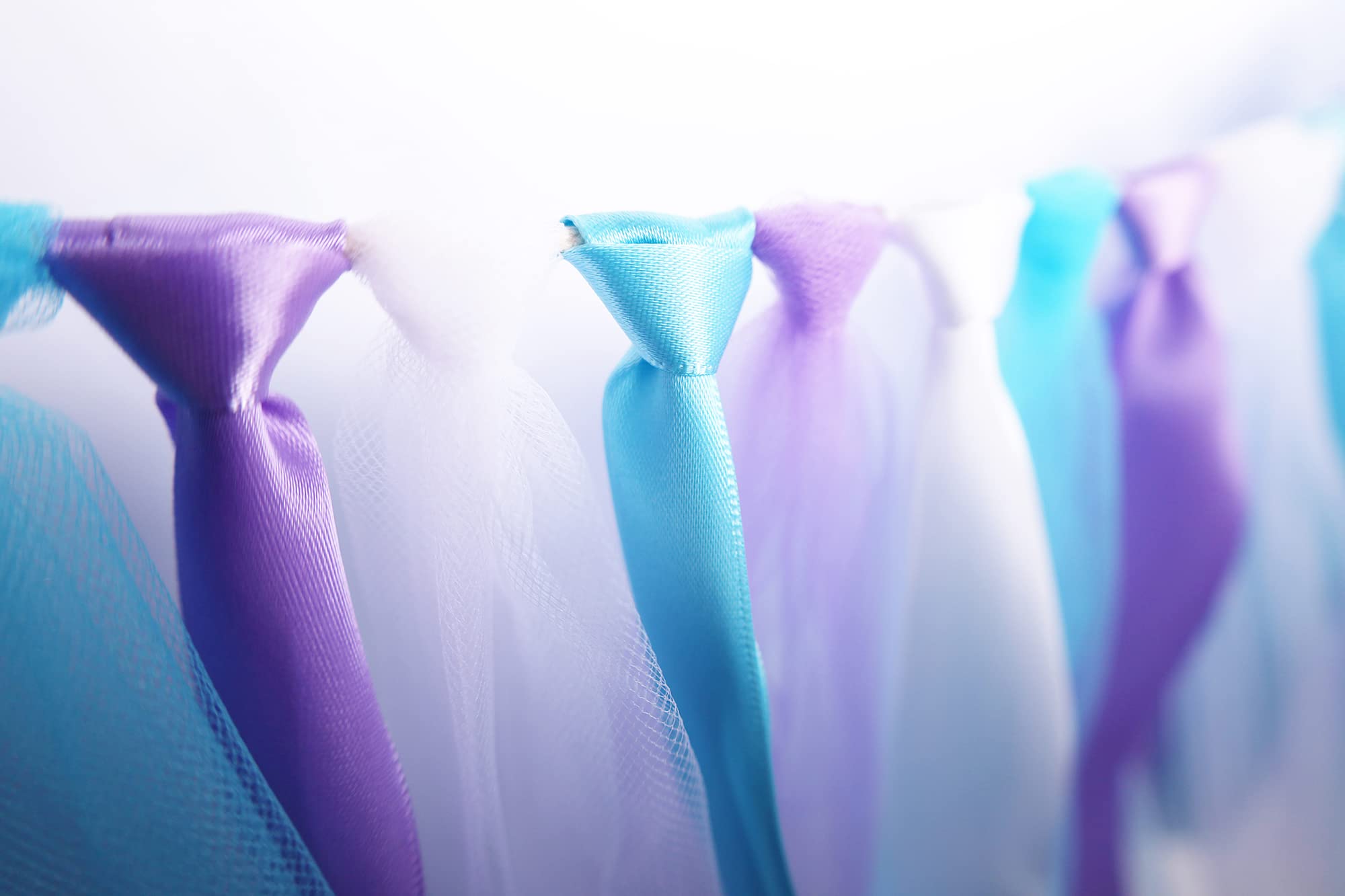 Snowflake Highchair Banner Decoration For Baby - Party Theme Pull Flag, High Chair Fabric Garland, 1St First Birthday Banner, Ph