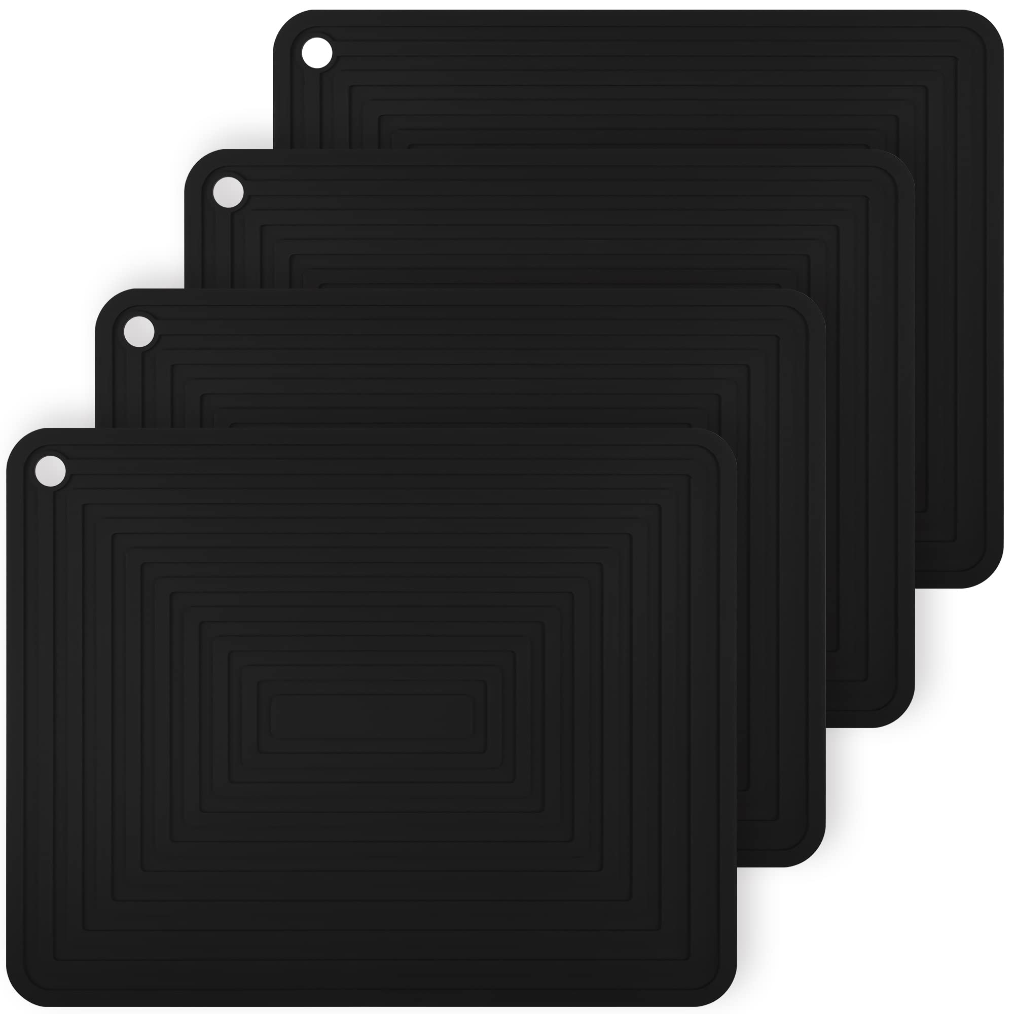 Smithcraft Silicone Trivets For Hot Dishes Pots&Pans, Versatile Hot Pads For Kitchen, Durable Silicone Pot Holders, Flexible Hea