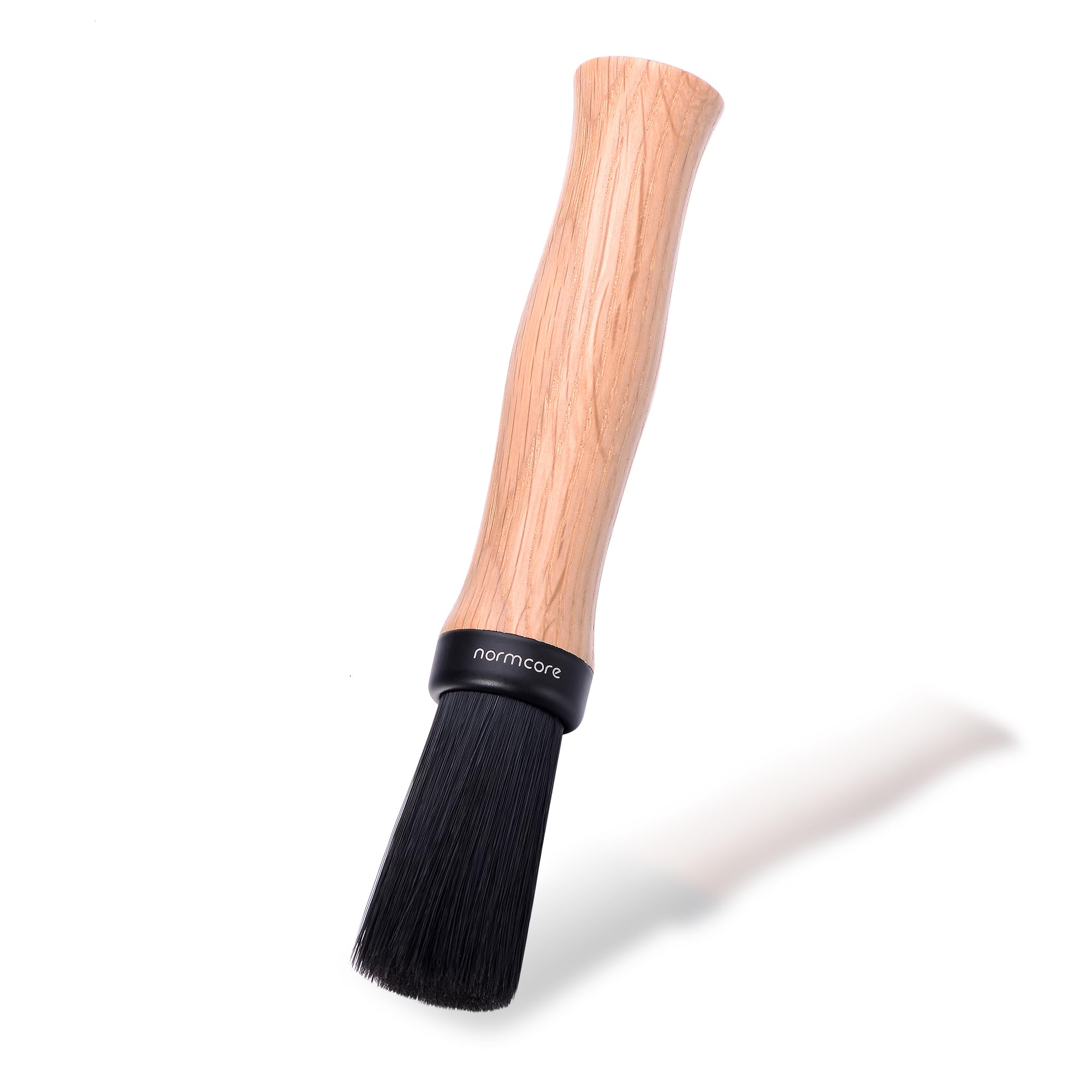 Normcore Barista Brush - Coffee Cleaning Brush - Natural American Oak Wood Handle Coffee Brush - Espresso Machine Cleaning Brush