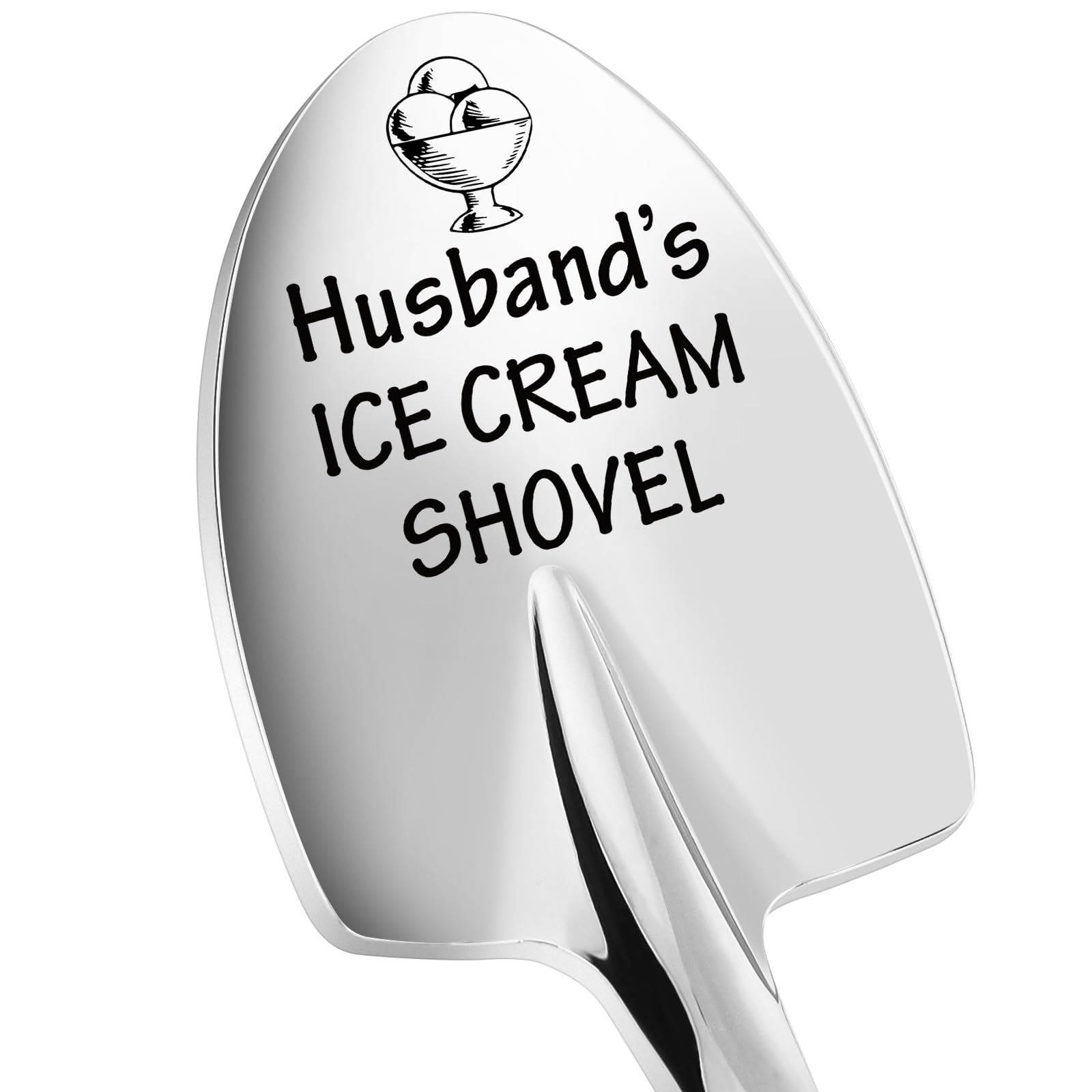 Gifts for Husband from Daughter, Son, Wife - Funny Ice Cream Scoop Shovel Anniversary Birthday Gifts for Boyfriend - Fathers Day