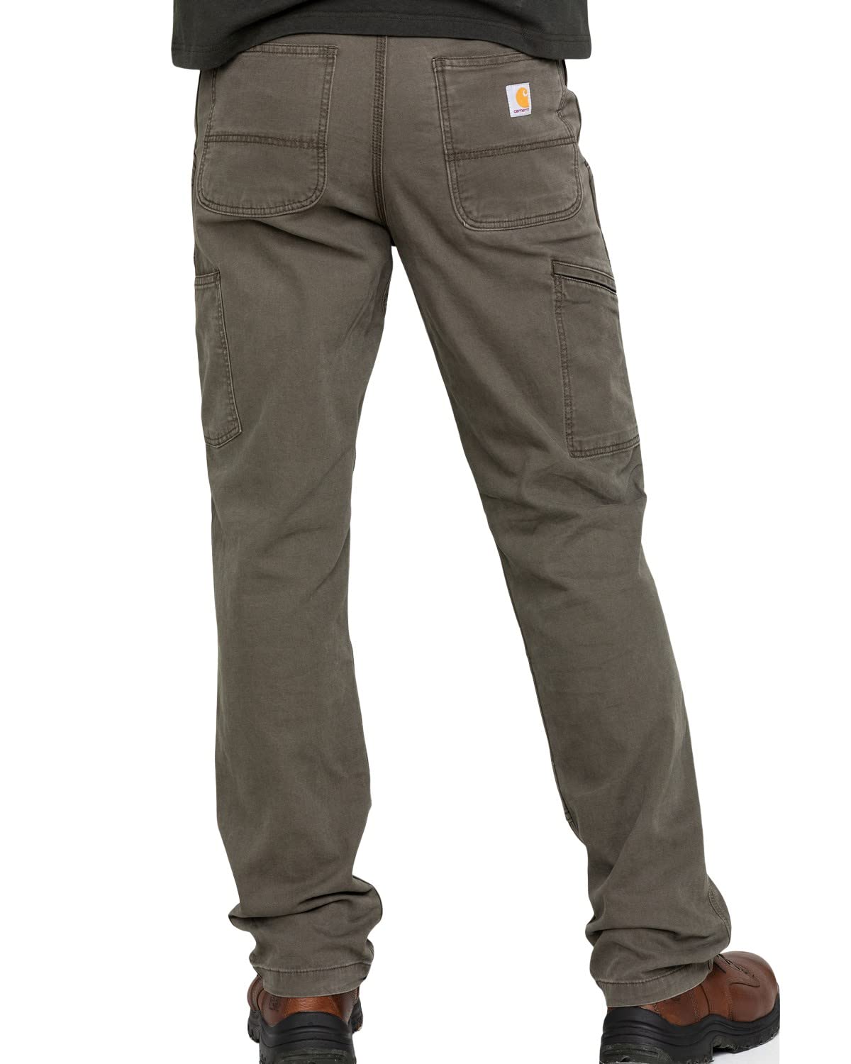 Carhartt Mens Rugged Flex Rigby Double Front Pant, Tarmac, 35 X 32