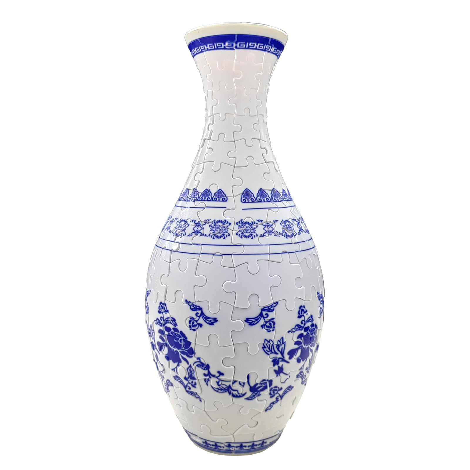 HHSME 3D Puzzle Vase Unique Flower Vase for Adults Made by 160 Curved Plastic Puzzle Pieces, Piece Relax Puzzles for Adults, DIY