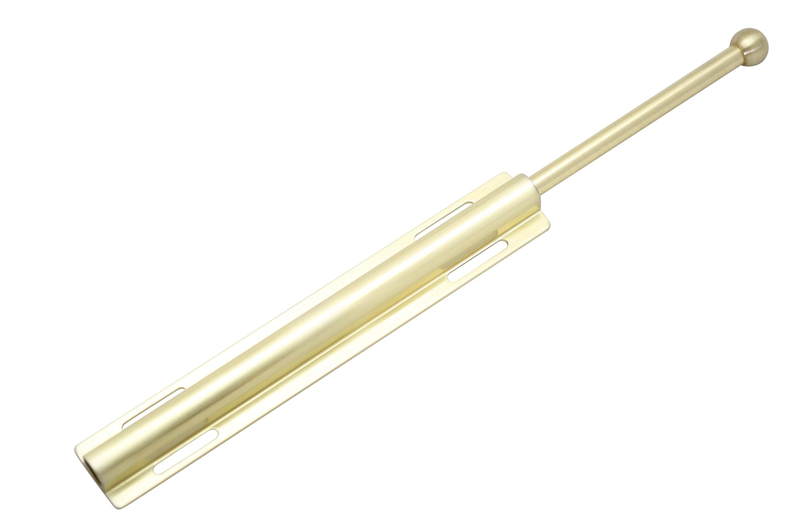 12 Valet Rod Standard for Closet Satin Brass SB Metal