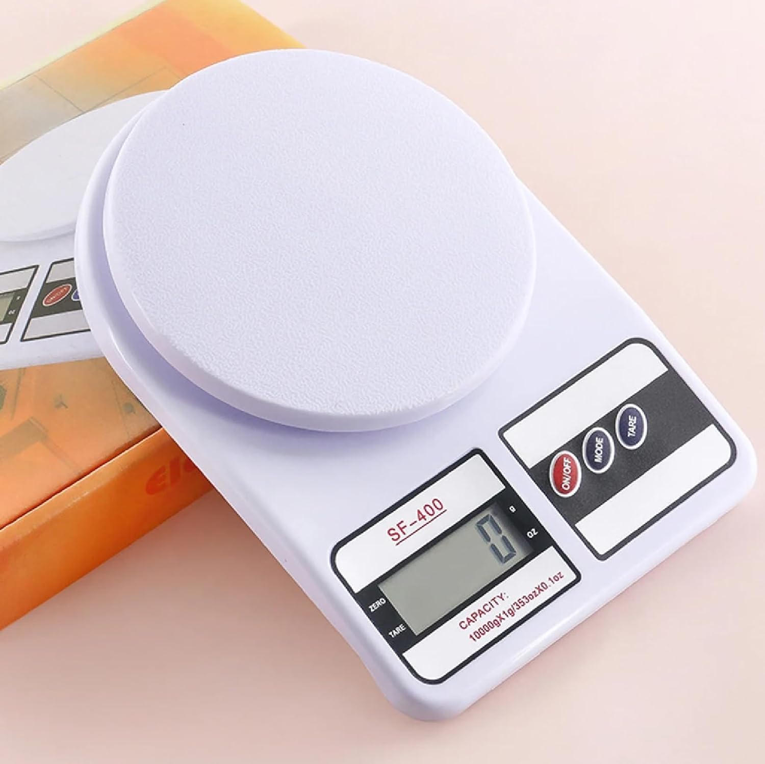 Skadioo Weighing Scale, Weight Machine For Kitchen, Kitchen Weighing Scale,Sf-400 Weight Machine For Shop, Food Weighing Scale, 