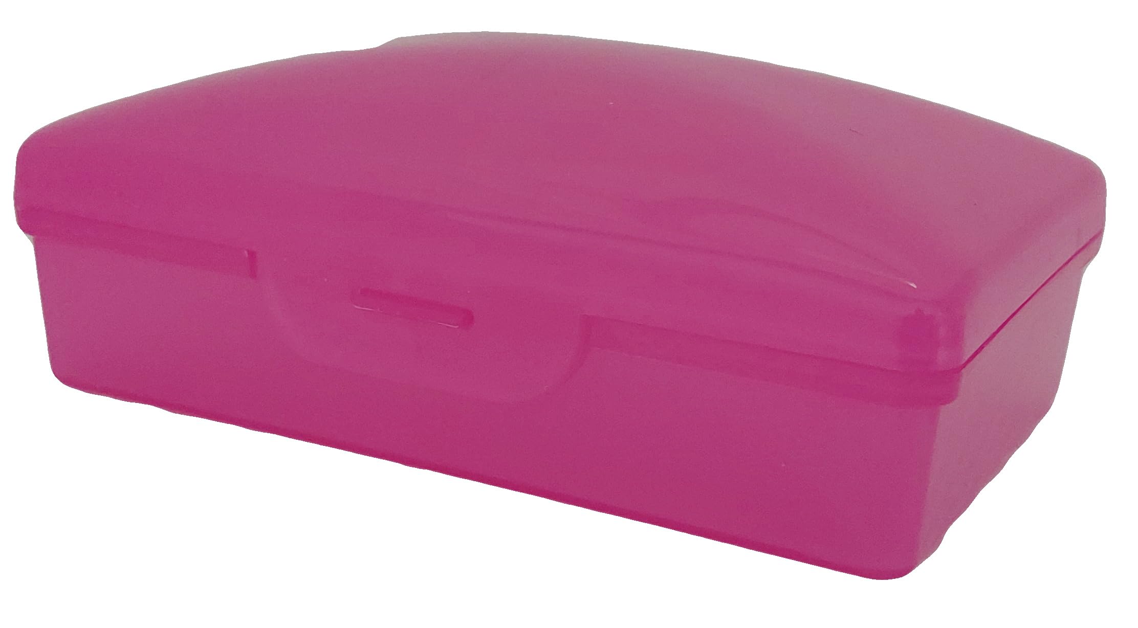 American Comb: Soap Box Raspberry, 1 Ct - Made In The Usa - Soapbox With Hinged Lid And Secure Latch
