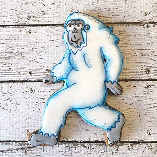 Sasquatch Big Foot Bigfoot Cookie Cutter 4.5'' Made In Usa By Ann Clark