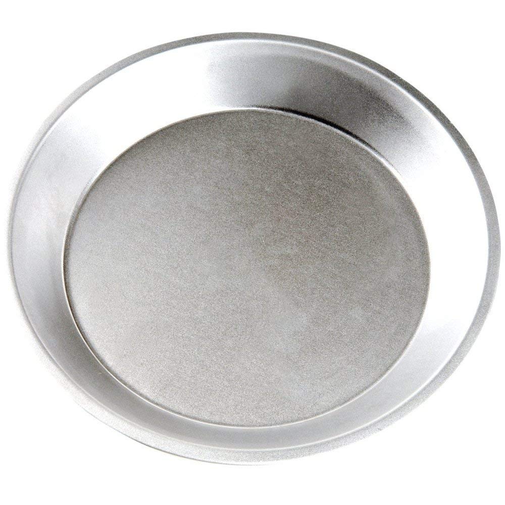 Pie Plate Aluminum Metal 10 Inch Pan - 21 Guage Commercial Grade - Set Of 10