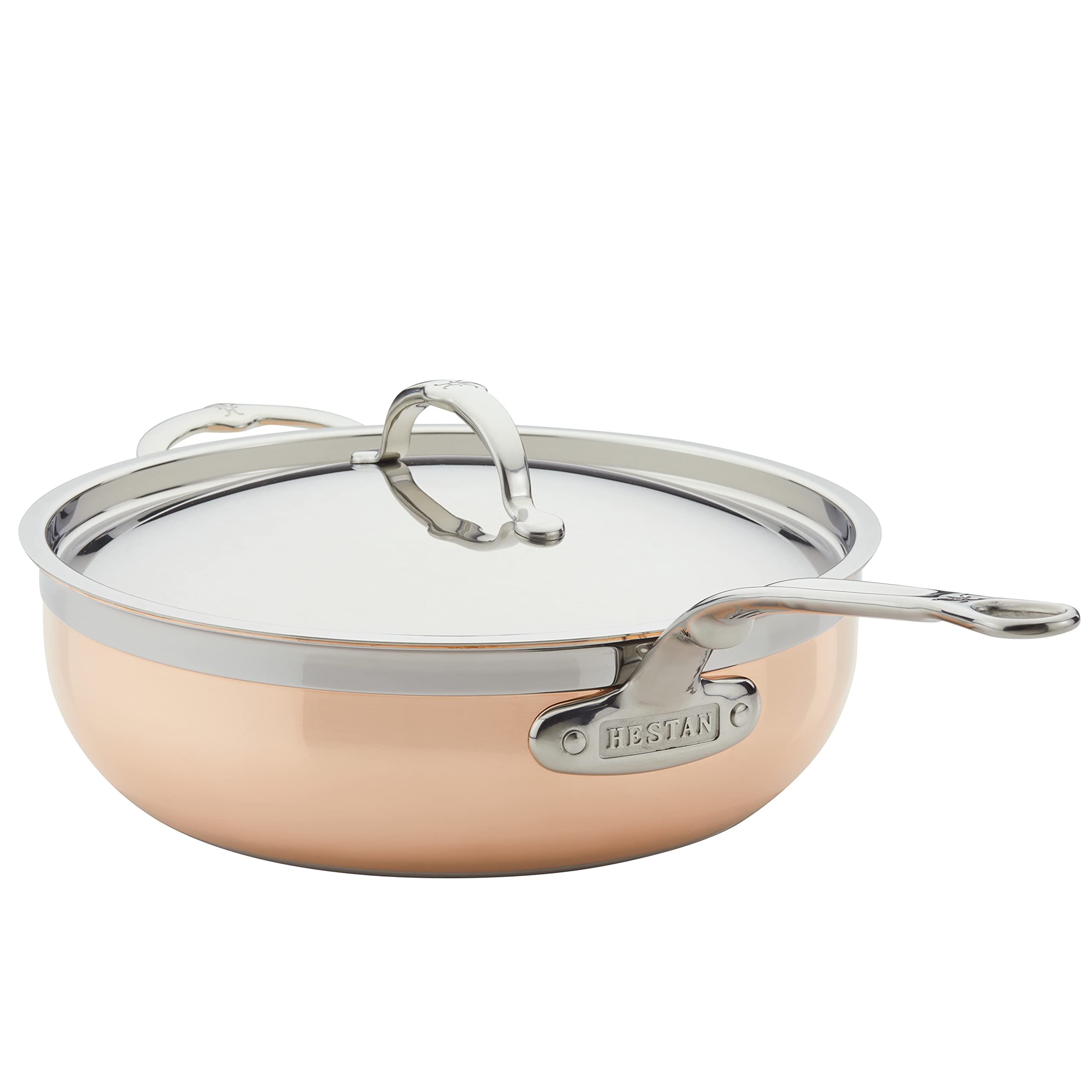 Hestan - Copperbond Collection - 100% Pure Copper All-In-One Pan, Induction Cooktop Compatible, 5 Quart