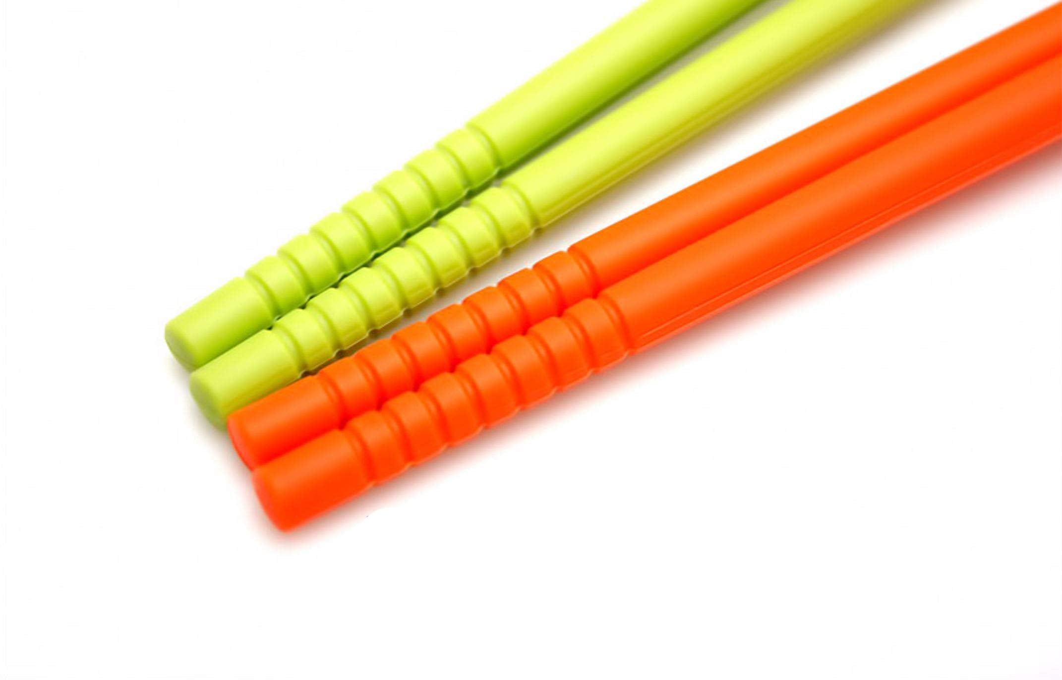 Kitchen Reusable 12 In Long Non Slip Silicone Cooking Chopstick With Spoon And Band, Stainless Steel Reinforced, Tempura, Frying