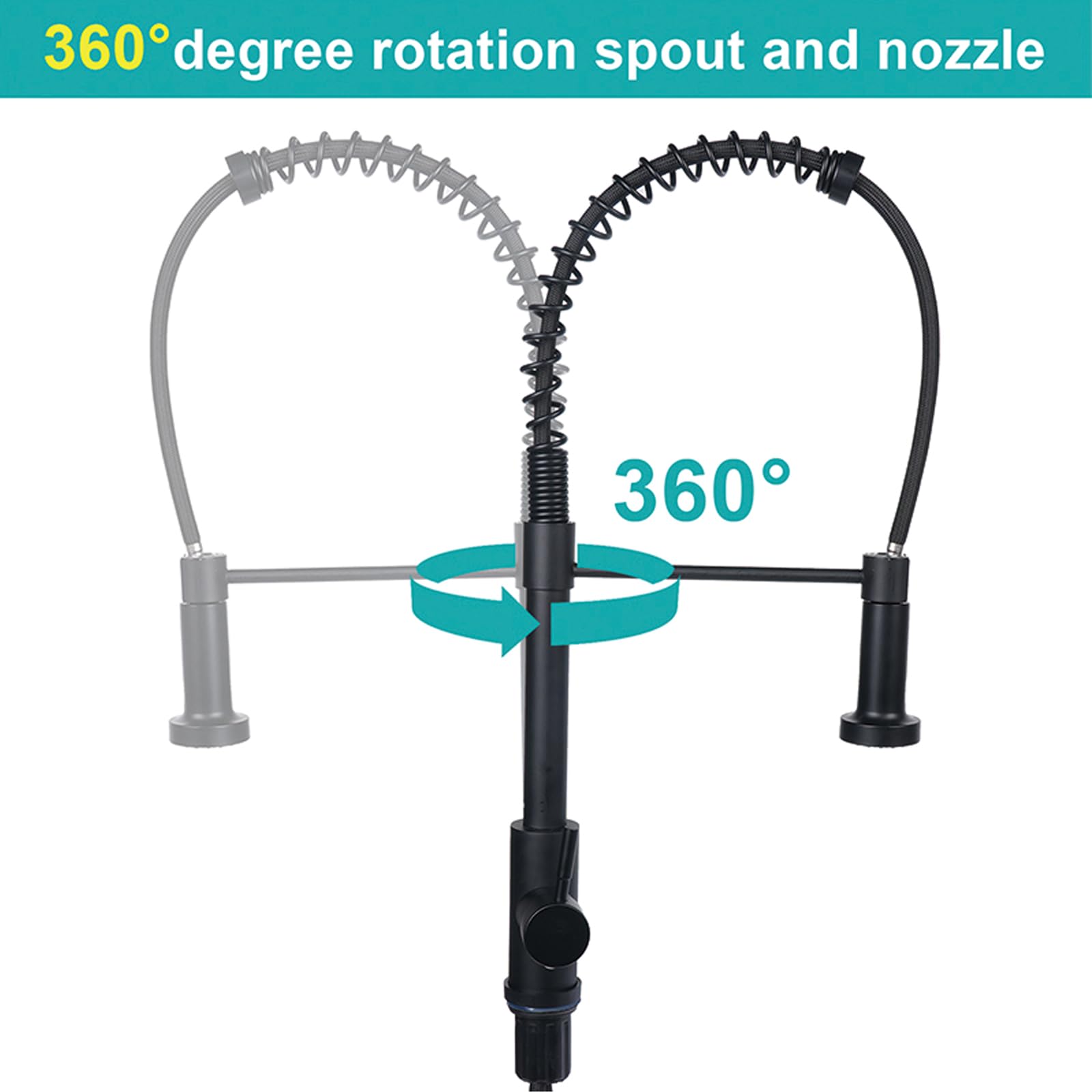 29.5 * 17.7 Inch Kitchen Sink, Single Bowl Stainless Steel Sink Multifunctional Drop In Sink With Pull-Down Faucet And Multiple