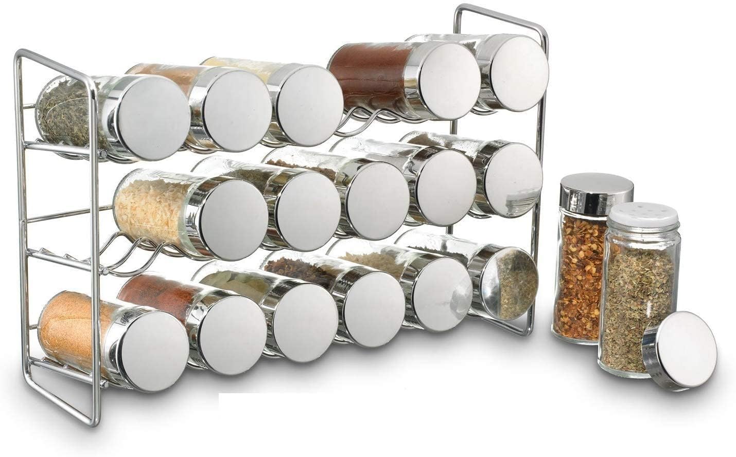 Ogfc 31828 Jar Compact Spice Rack Condiments Rack Counter Top