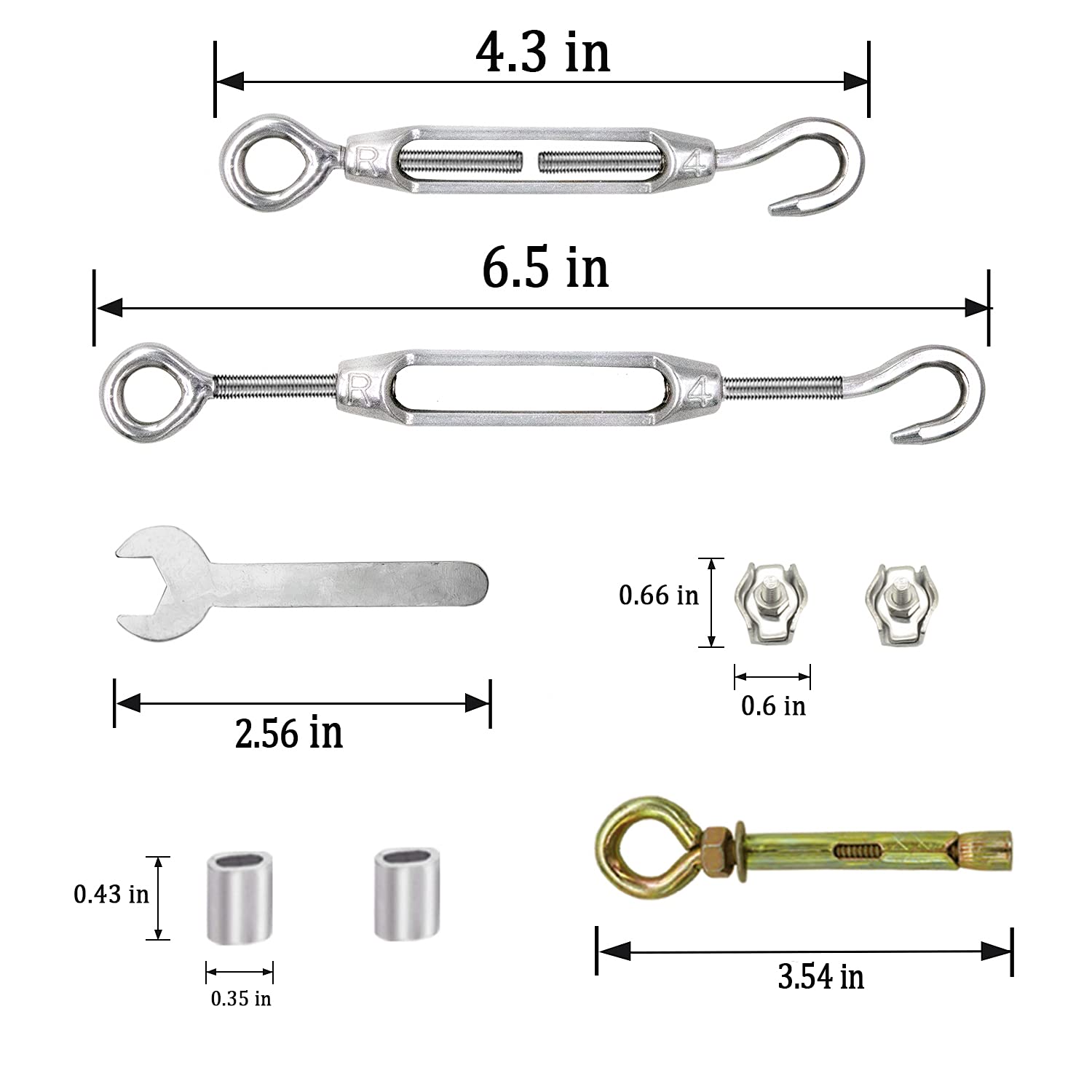 Mhy 16Ft Clotheslines,Outdoors 304 Stainless Steel Clothes Line,Heavy Duty Cable Wire Rope String With Retractable System,Windpr