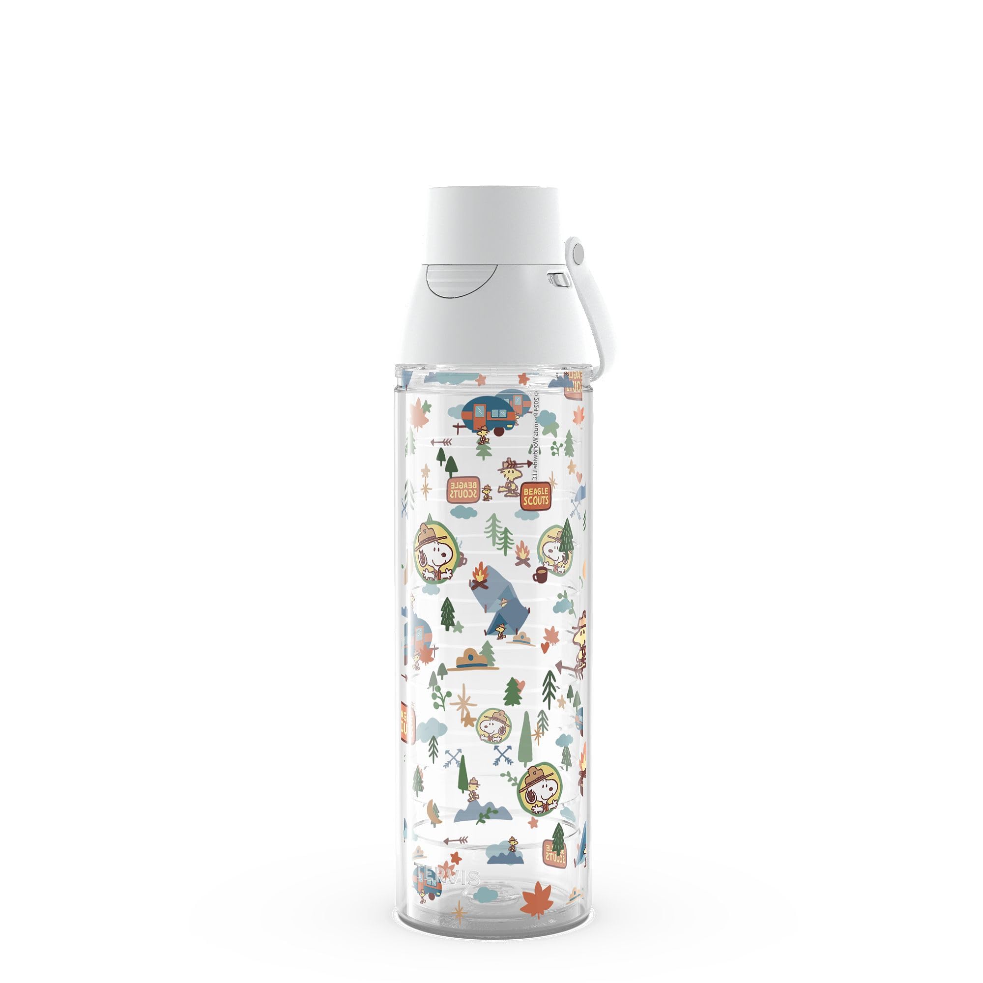 Tervis 24oz Tritan Water Bottle | Peanuts  Beagle Scouts Camping Collage