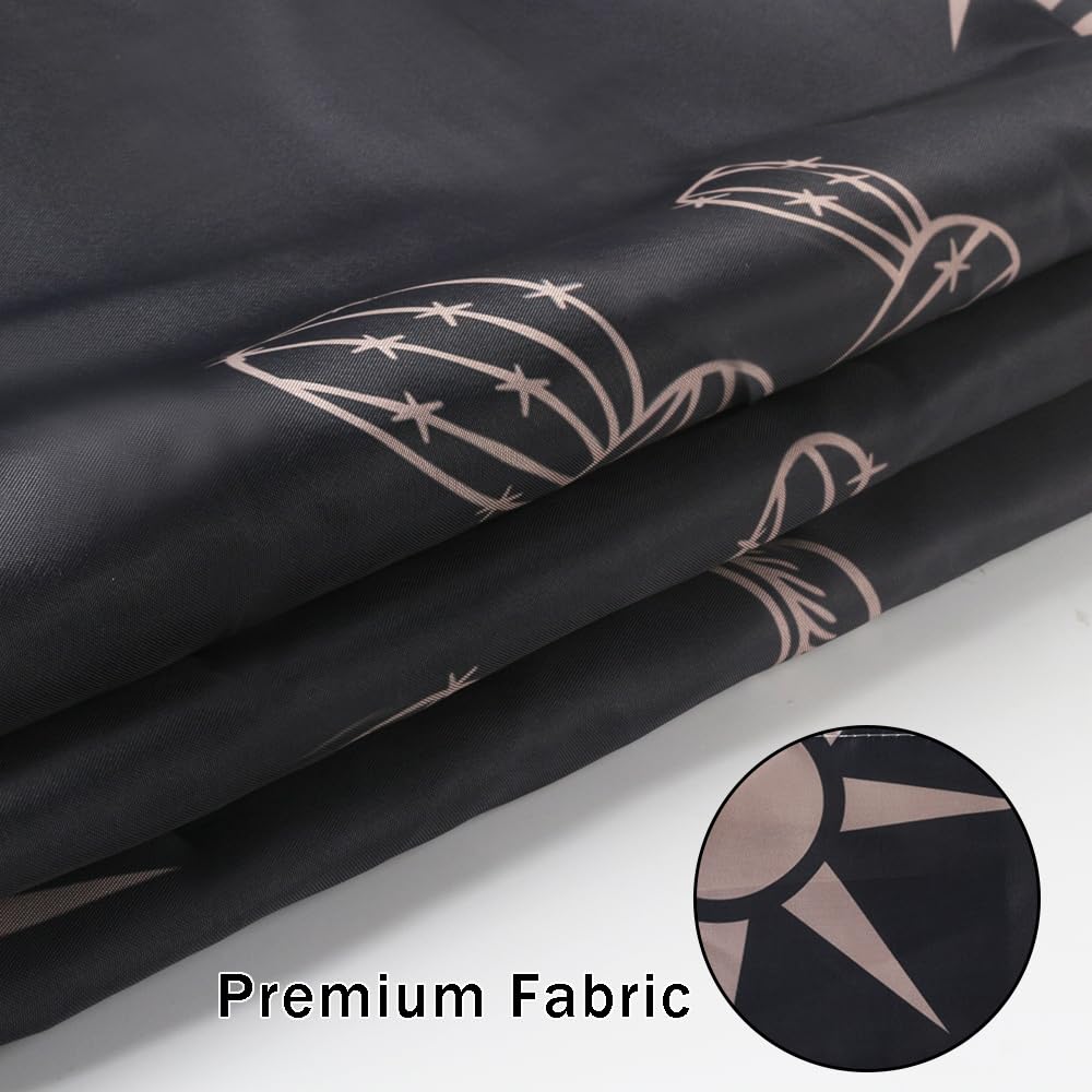 She Love Shower Curtain - Waterproof Polyester, 72x72 Inch, Rustic Cactus Bull Skull & Sunflower Design, Includes Hooks