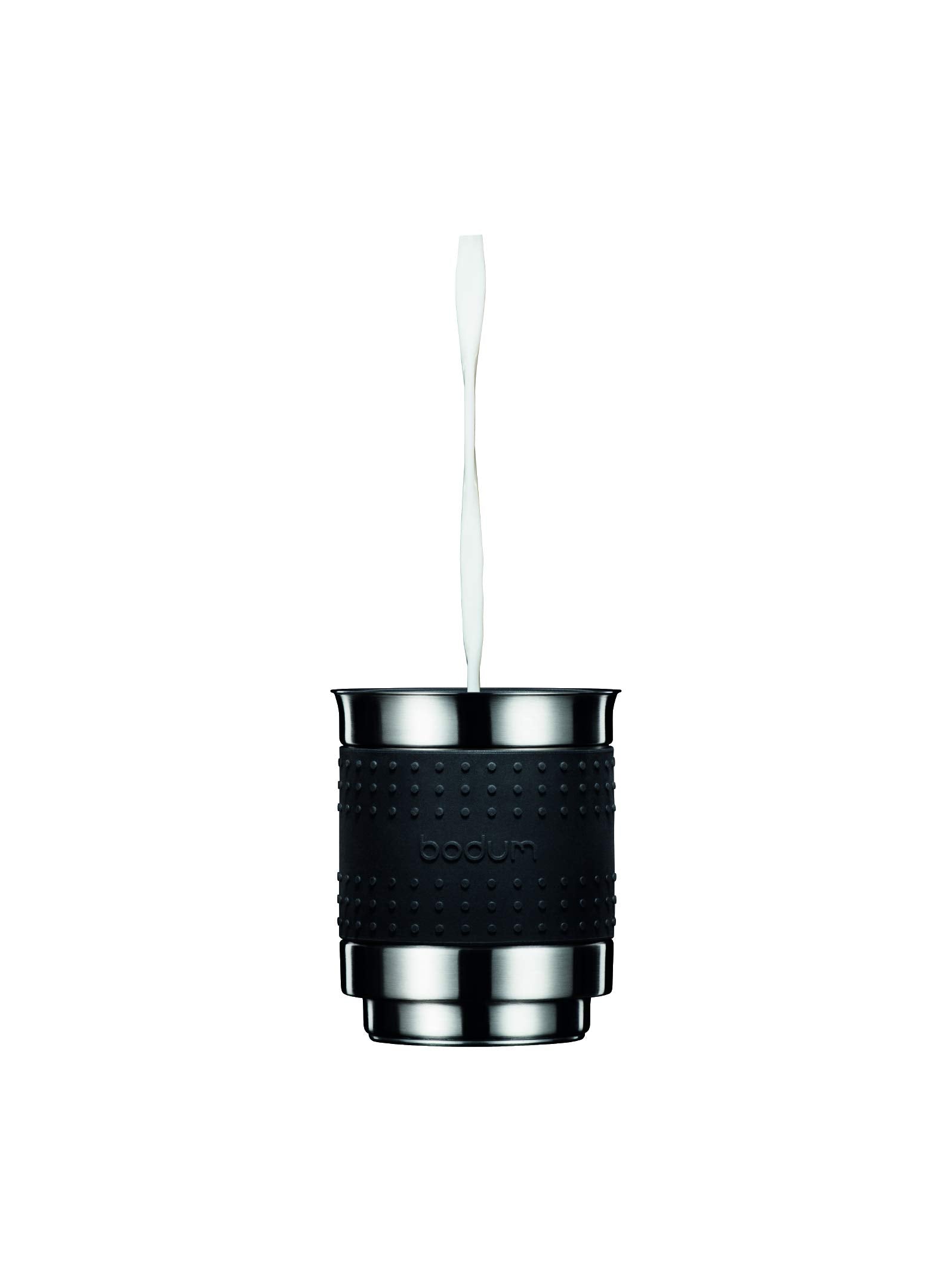 Bistro 13.5Oz Bistro Barista Electric Milk Frother, Automatic Temperature Control, Boil-Dry Protection, Black
