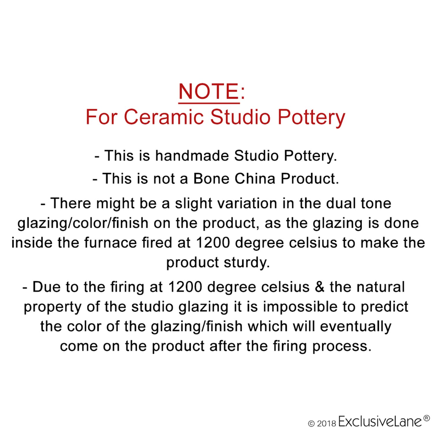 Exclusivelane Ceramic Bath Decor Bathroom Accessory Set Of 3 (Liquid Soap Dispenser, Toothbrush Holder, Soap Tray) (El-022-018),