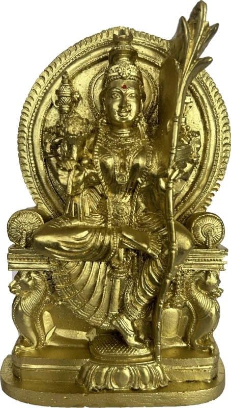 Heena Home Decor Goddess Rajarajeshwari | Tripura Sundari | Lalita | Sodashi | Adhi Parasakthi - 18Cm Height