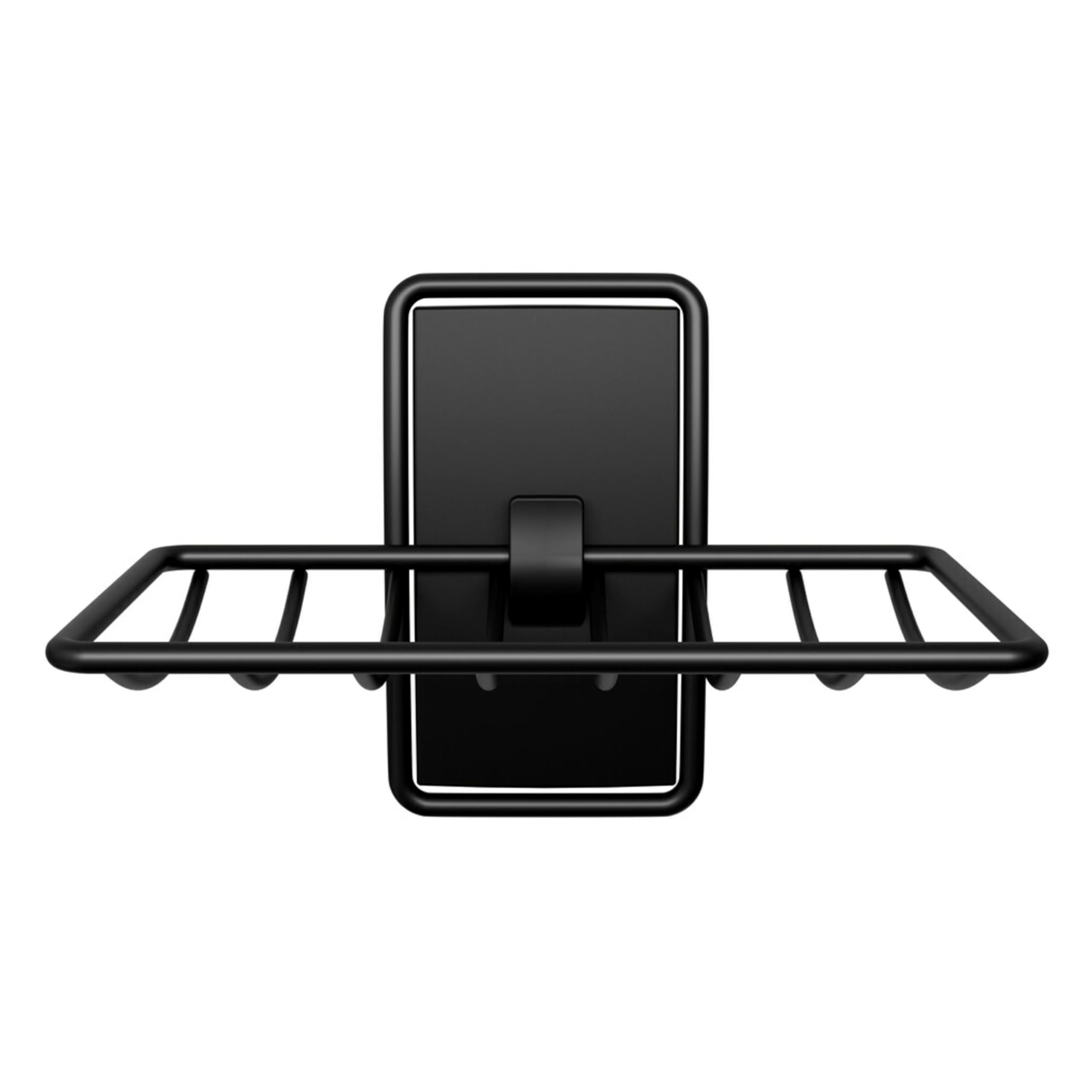 Command Soap Dish Matte Black With Water Resistant Command Strips, Bathroom D  Cor, Rust Resistant Soap Bar Holder