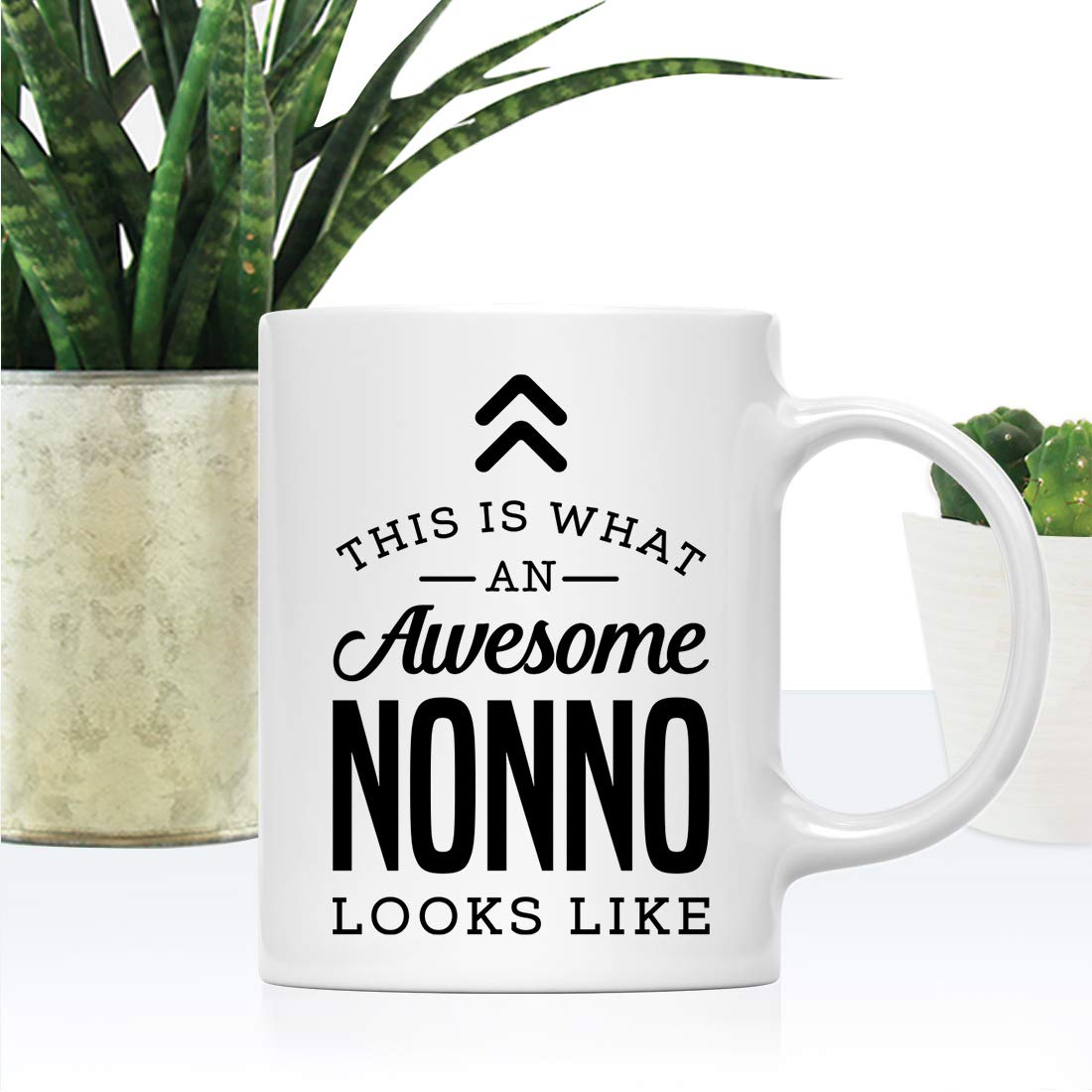 Andaz Press 11oz. Ceramic Coffee Tea Mug Gift, This is What an Awesome Nonno Looks Like, 1-Pack, Birthday Gift Ideas Coworker Hi