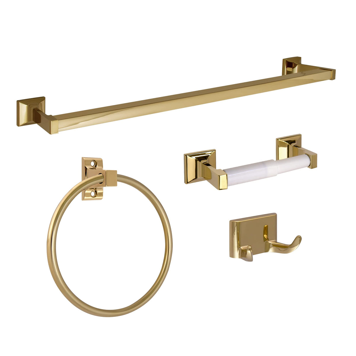 Design House 558247 Kassel Transitional Toilet Paper Holder For Bathroom Brushed Nickel