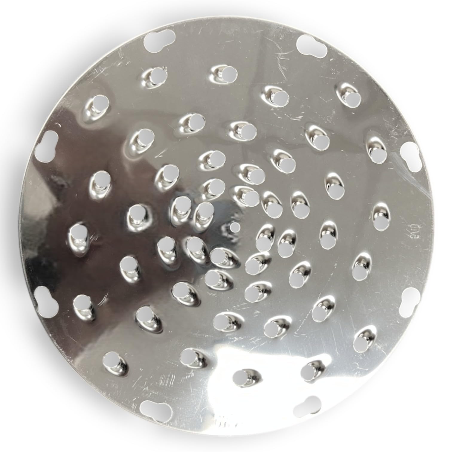 ALFA International VS-12SD-5/16 5/16'' Holes Grating/Shredding Disc Plate  Medium  Stainless Steel