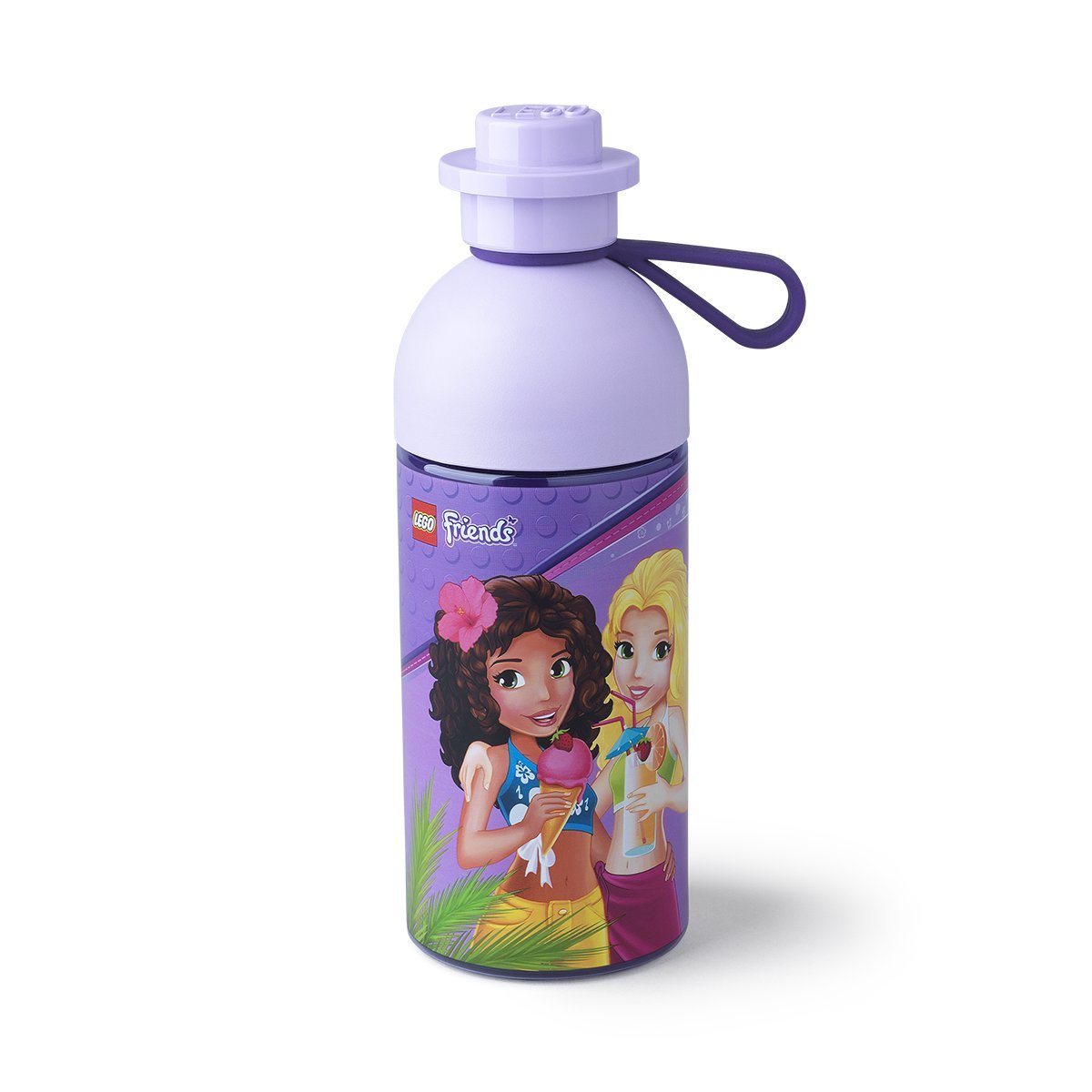 LEgO 17oz Hydration Bottle  Transparent Lilac (Friends)