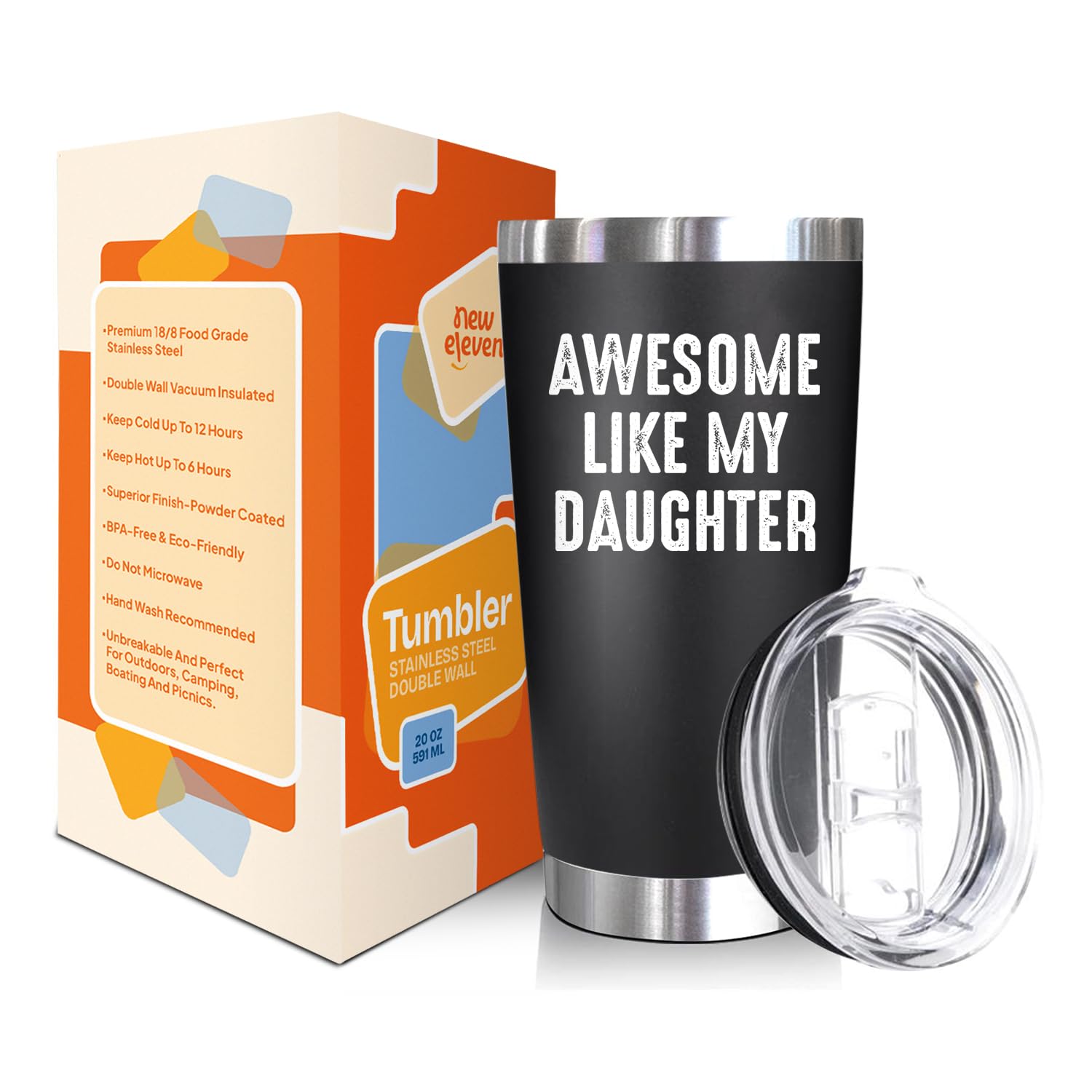 NewEleven Fathers Day Gift For Dad - Cool Dad Gifts From Daughter - Unique Birthday Present Ideas For Father, Husband, Bonus Pap