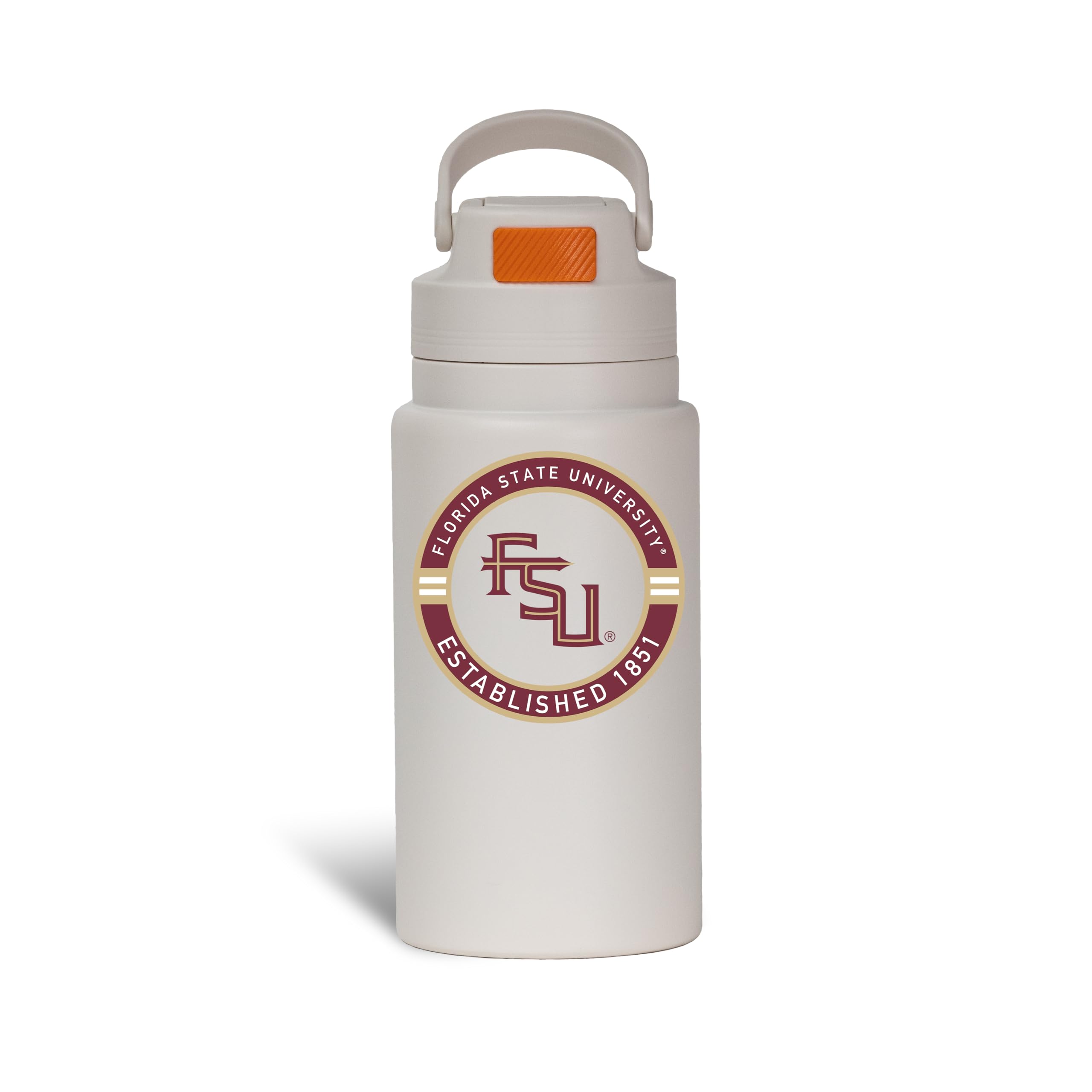 The Memory Company Officially Licensed 26oz Water Bottle with Flip Up Lid, Florida State University