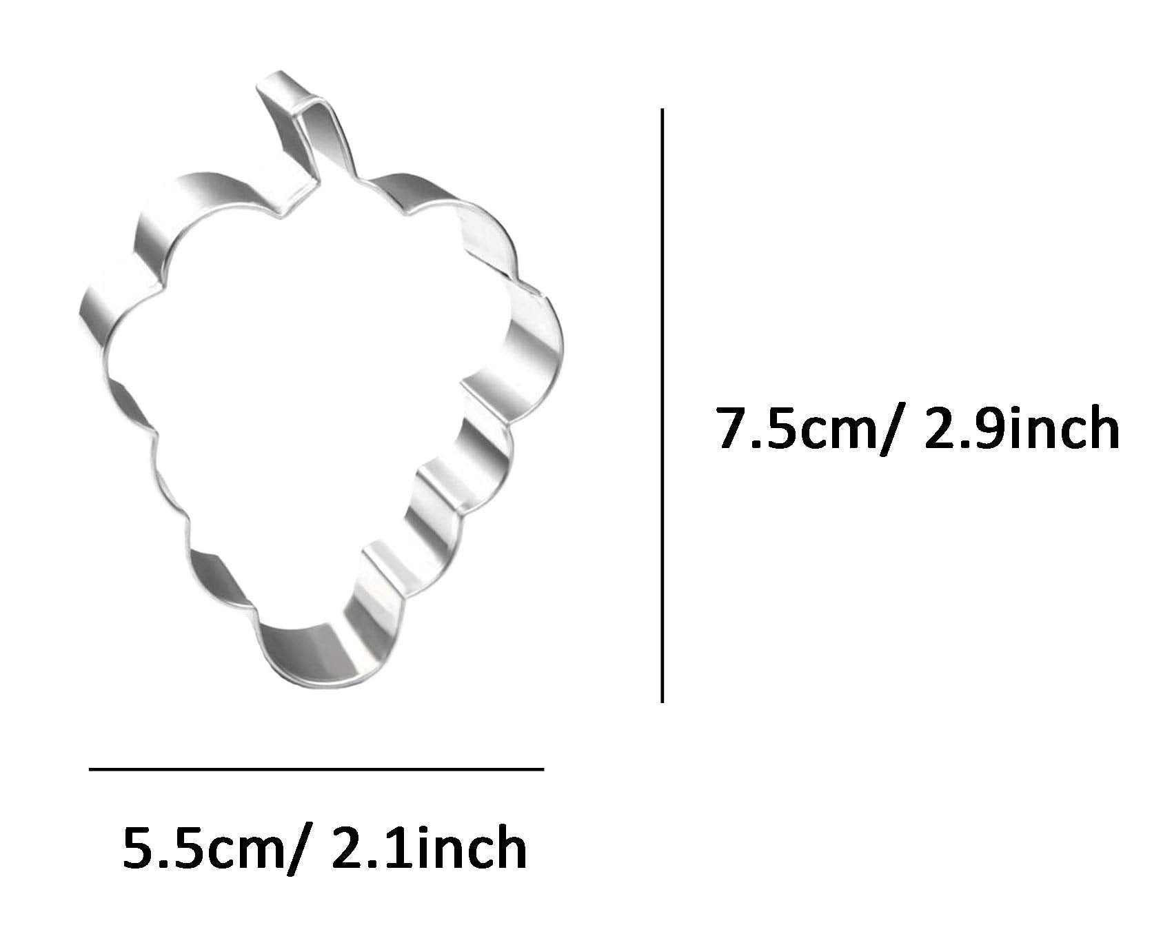 Zdywy Grape Shaped Cookie Cutter