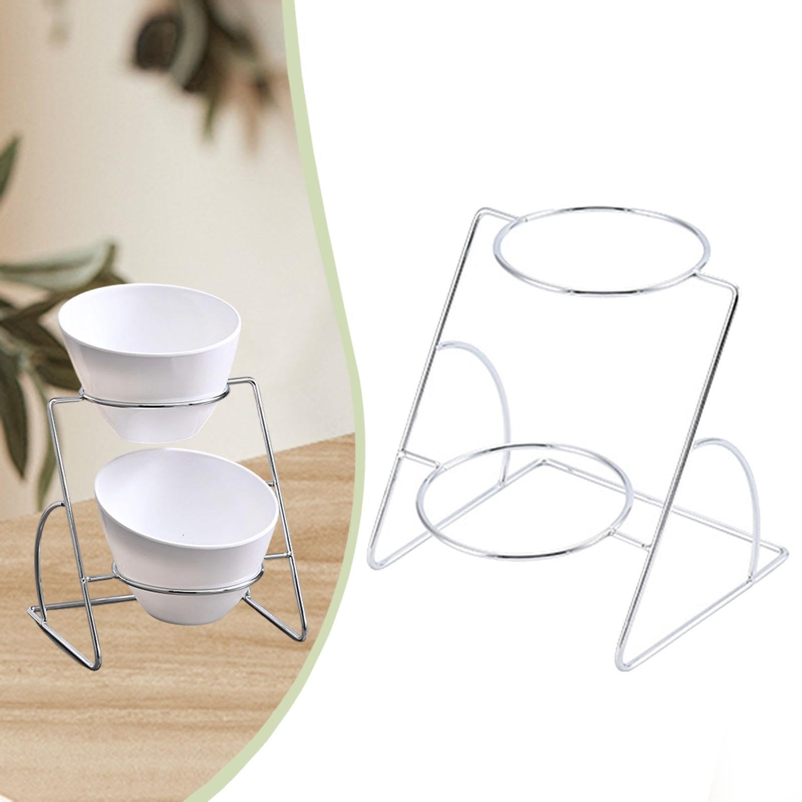 EnakshiBuffet Spice Stand Rack Professional Organizer For Kitchen Buffet Countertop 2 Layer Silver|Home & Garden|Kitchen, Dining