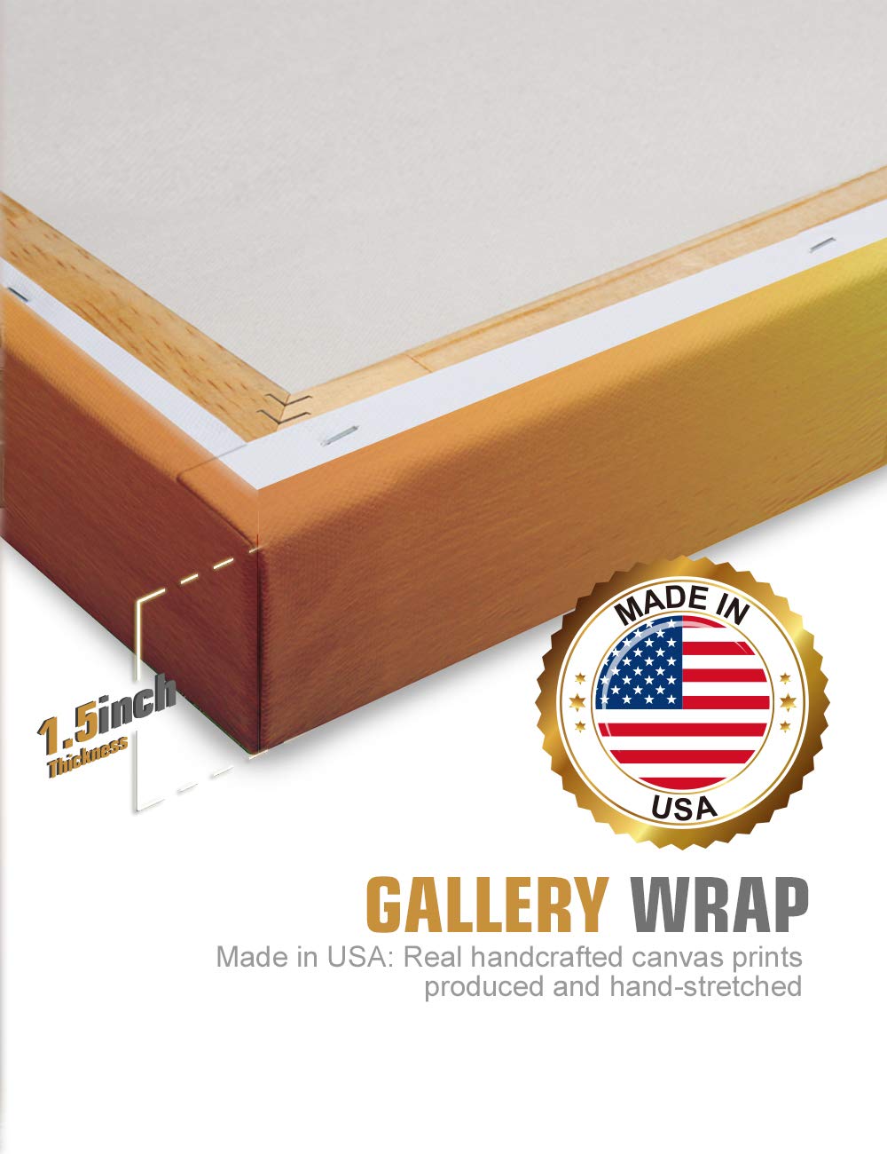 Ipic - We Are Family Personalized Artwork With Names, Customized Gift For Anniversary, Giclee Canvas Wall Art.. 18X12