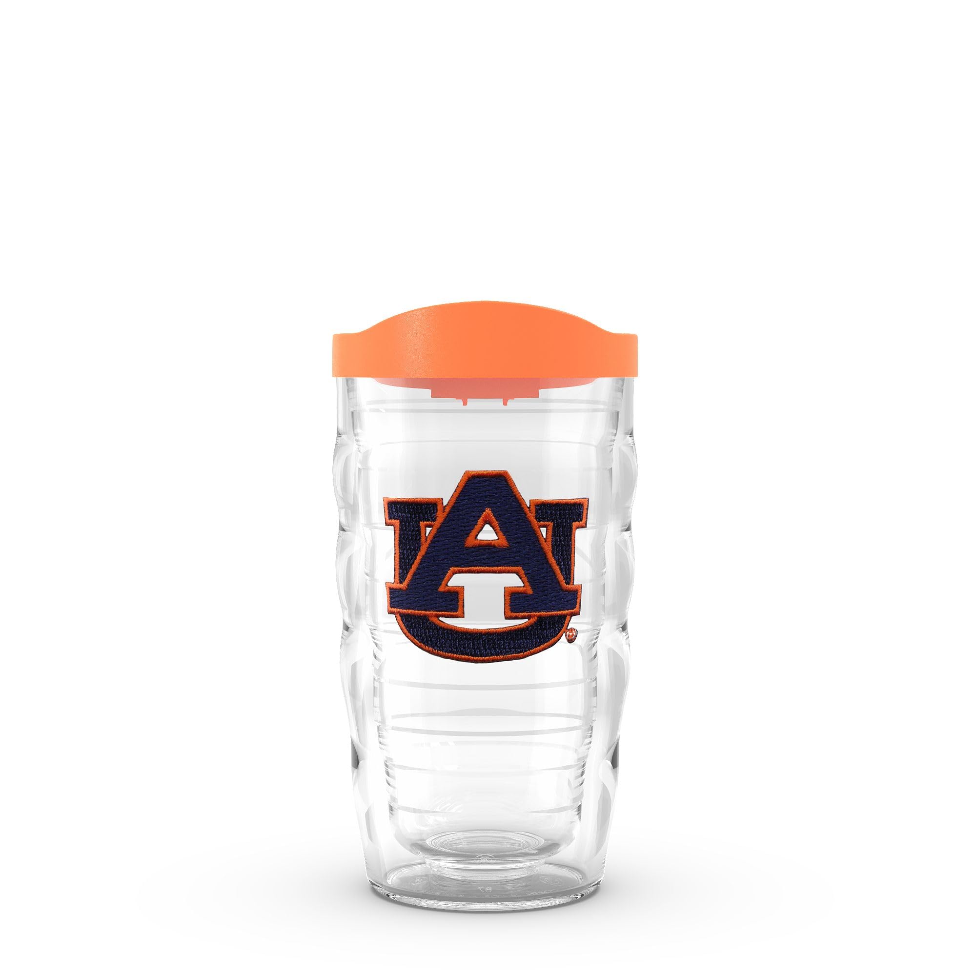 Tervis Made in USA Double Walled Auburn Tigers Insulated Tumbler Cup Keeps Drinks Cold & Hot, 10oz Wavy, Emblem